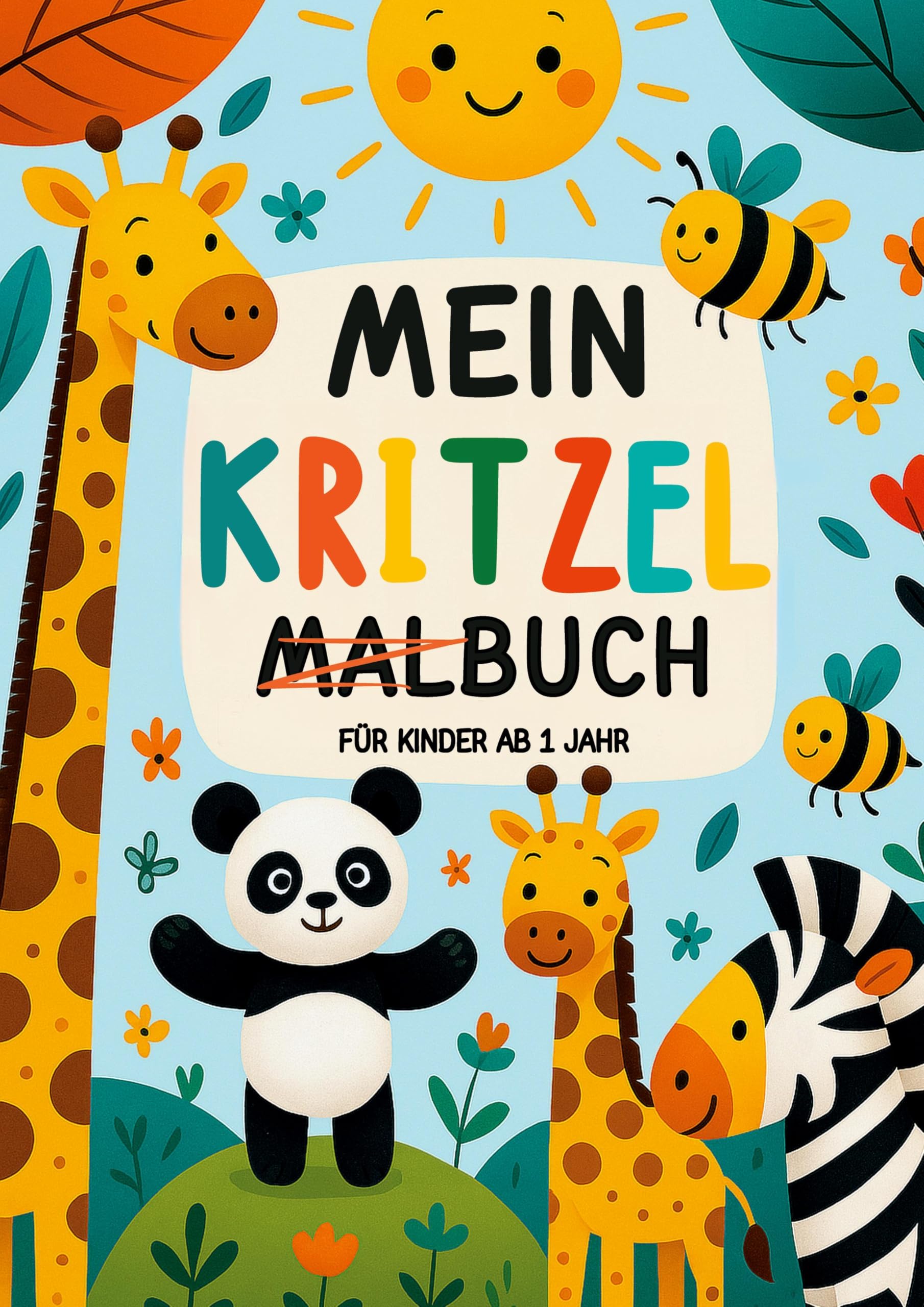 Mein Kritzel Malbuch für Kinder ab 1 Jahr Parents & Children