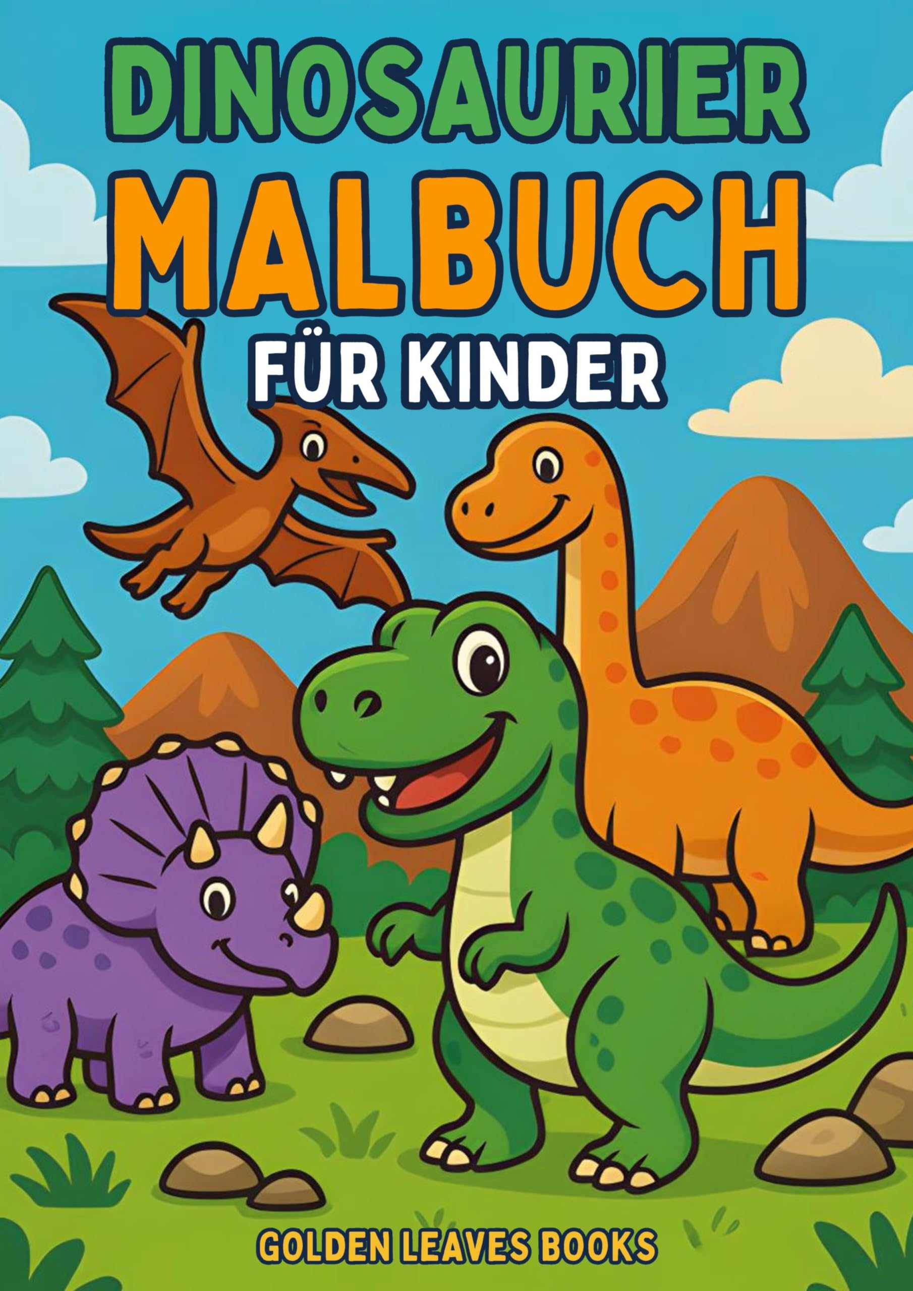 Dinosaurier Malbuch für Kinder: 30 spannende Dinosaurier zum Ausmalen – Fördert Kreativität und Konzentration bei Kindern ab 3 Jahren. Social Sciences