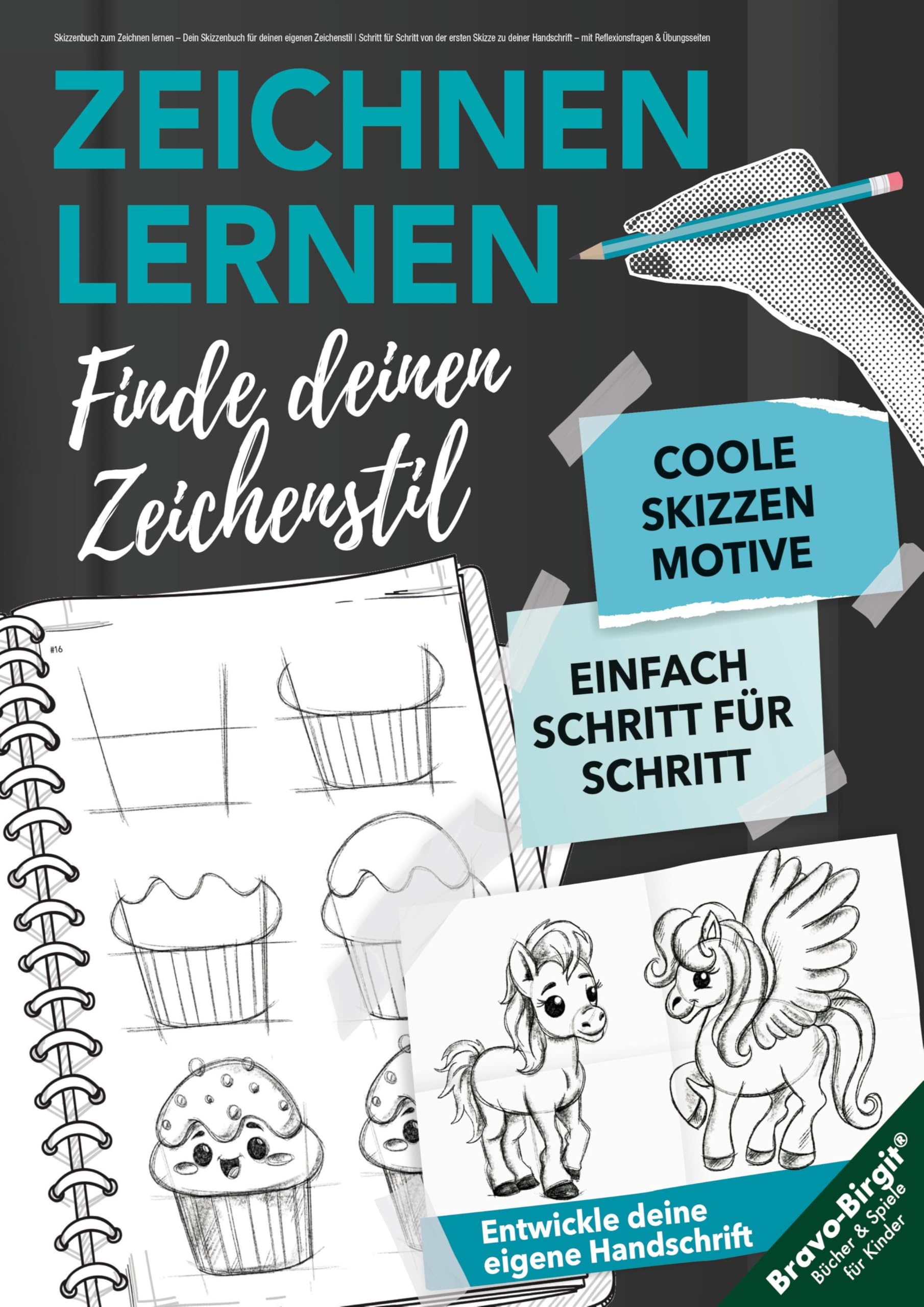 Skizzenbuch zum Zeichnen lernen - Dein Skizzenbuch für deinen eigenen Zeichenstil Parents & Children