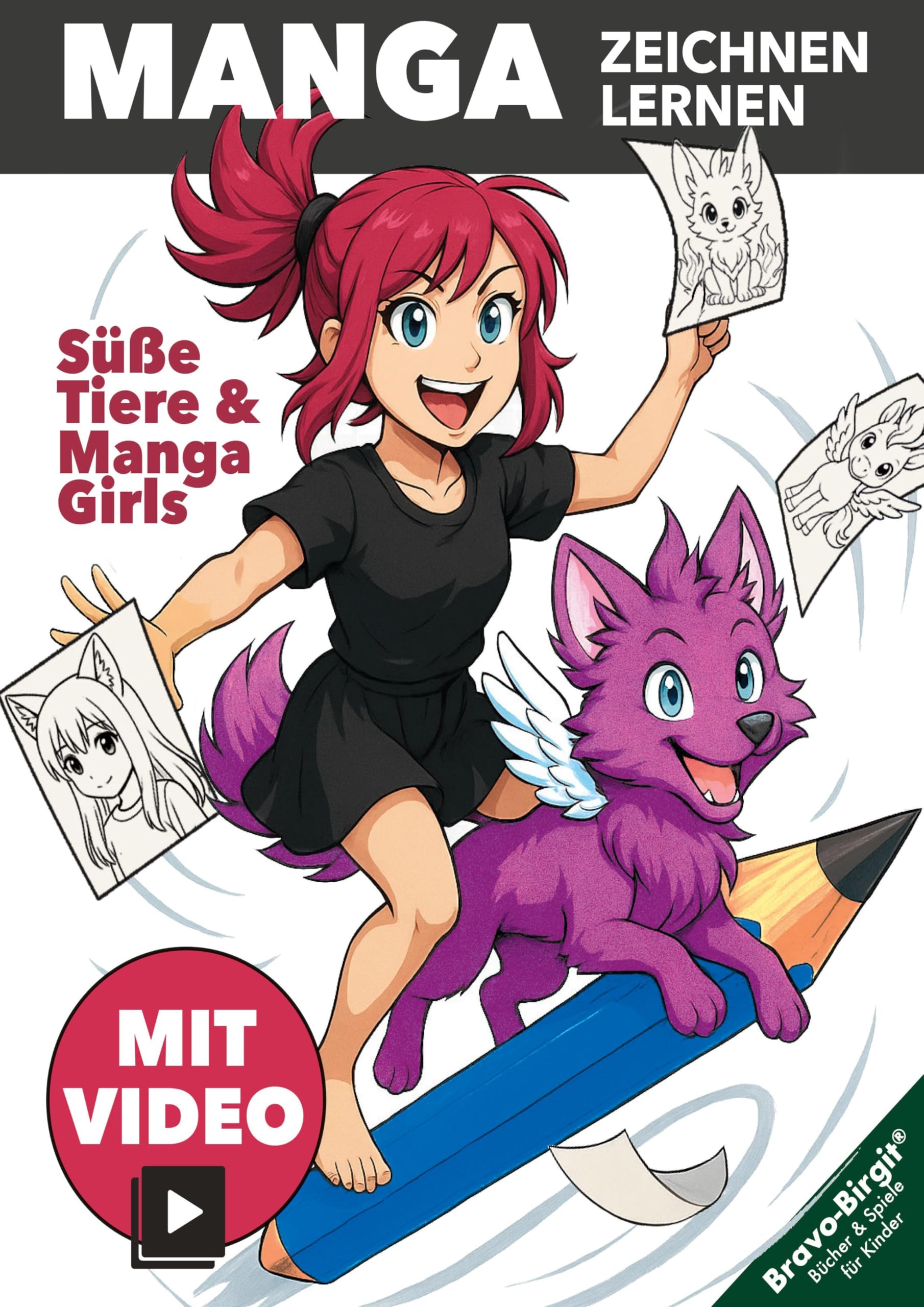 Manga zeichnen lernen für Anfänger - Kinder ab 8 Jahren Manga