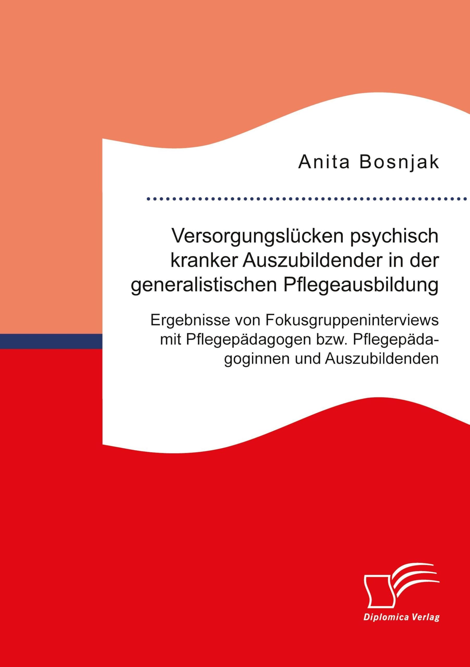Versorgungslücken psychisch kranker Auszubildender in der generalistischen Pflegeausbildung. Ergebnisse von Fokusgruppeninterviews mit Pflegepädagogen bzw. Pflegepädagoginnen und Auszubildenden Medicine
