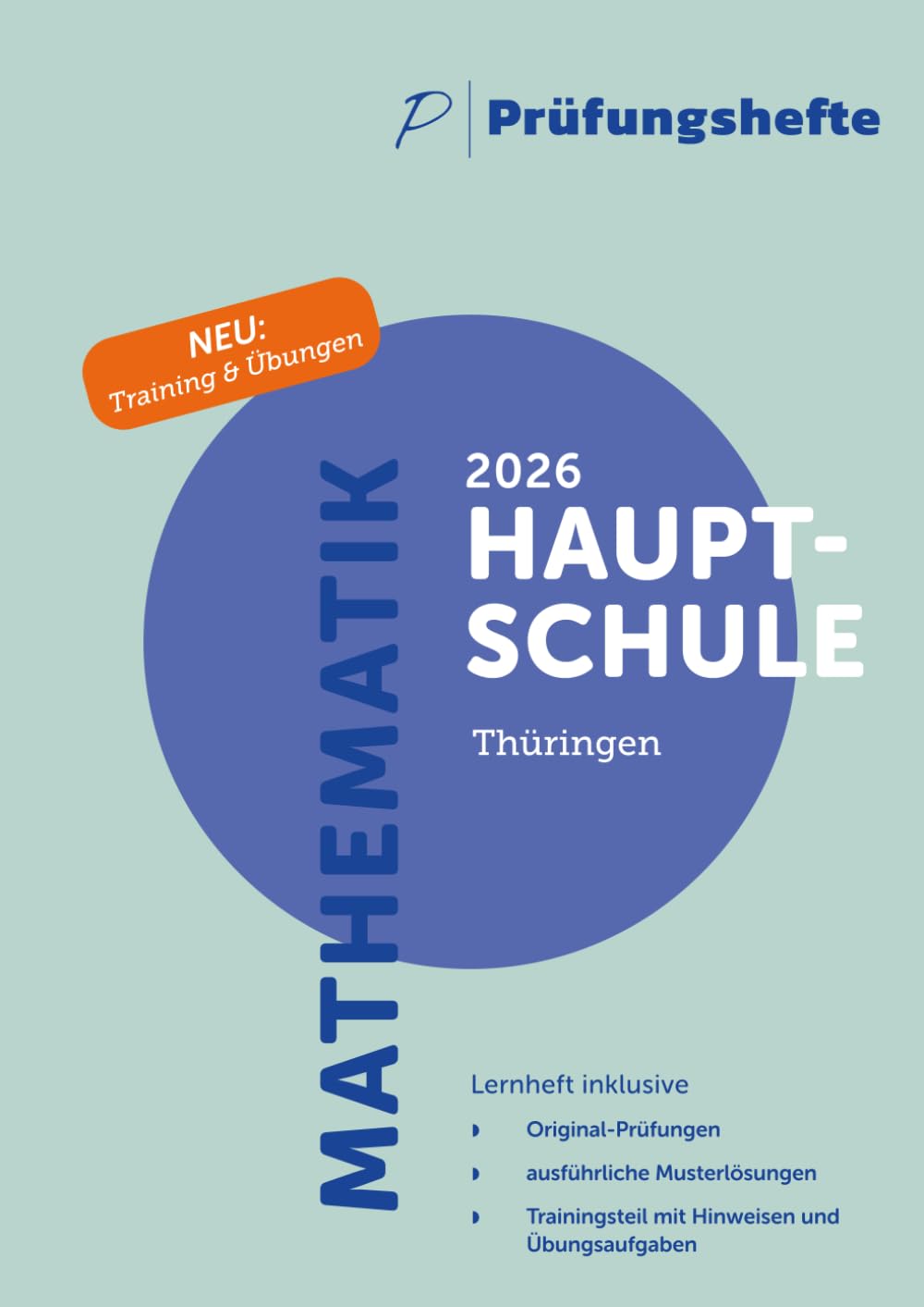 Prüfungsheft & Training - 2026 Mathematik Hauptschule - Thüringen - Original-Prüfungen und Lösungen Study Guides