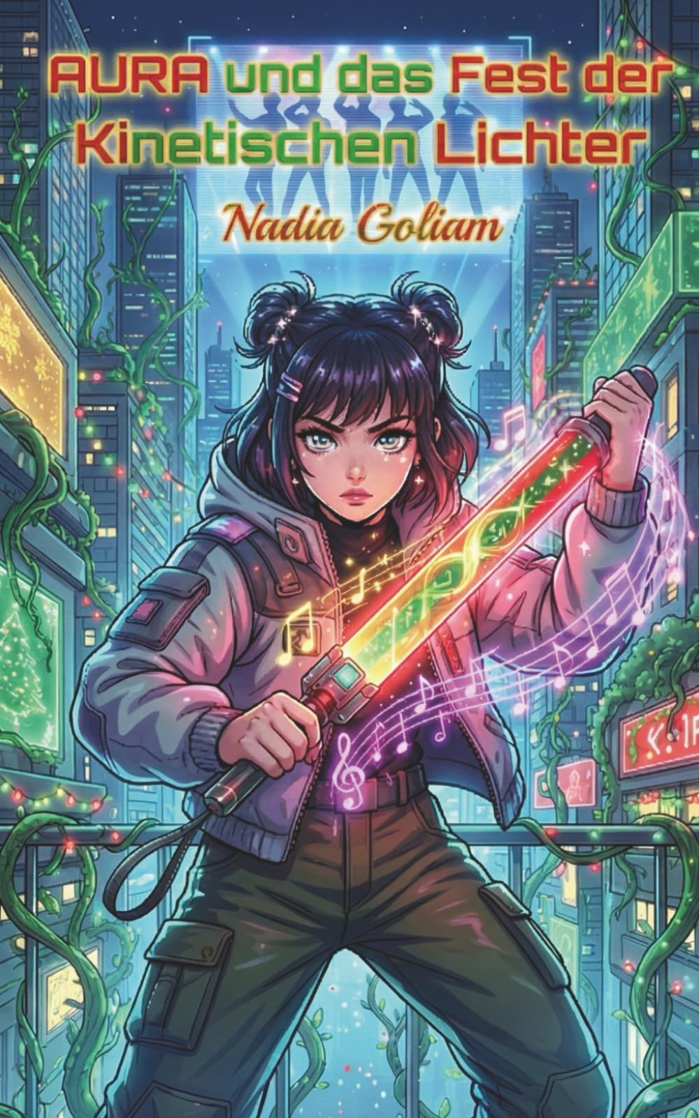 AURA und das Fest der Kinetischen Lichter: Ein K-Pop Solarpunk Roman. Hörbuch und K-Pop Songs inklusive. Lifestyle