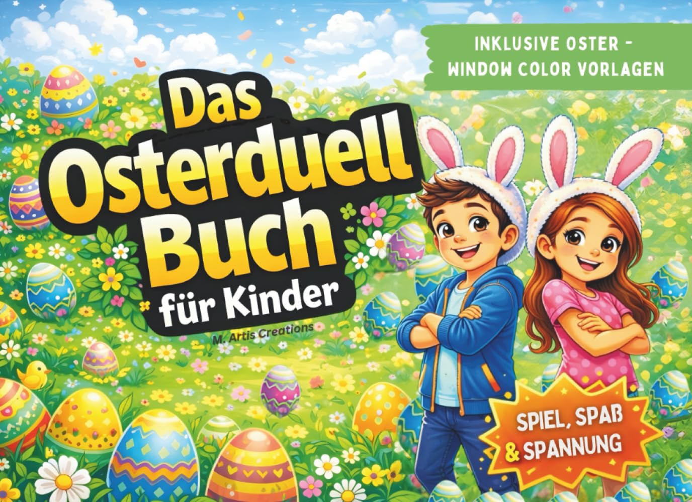 Das Oster-Duell für Kinder: Ostergeschenke für Kinder ab 6 Jahren - Spiel, Spaß und Spannung - Auch gegen Erwachsene spielbar (Duell und Challenge Premium Bücher) Film, Art & Culture