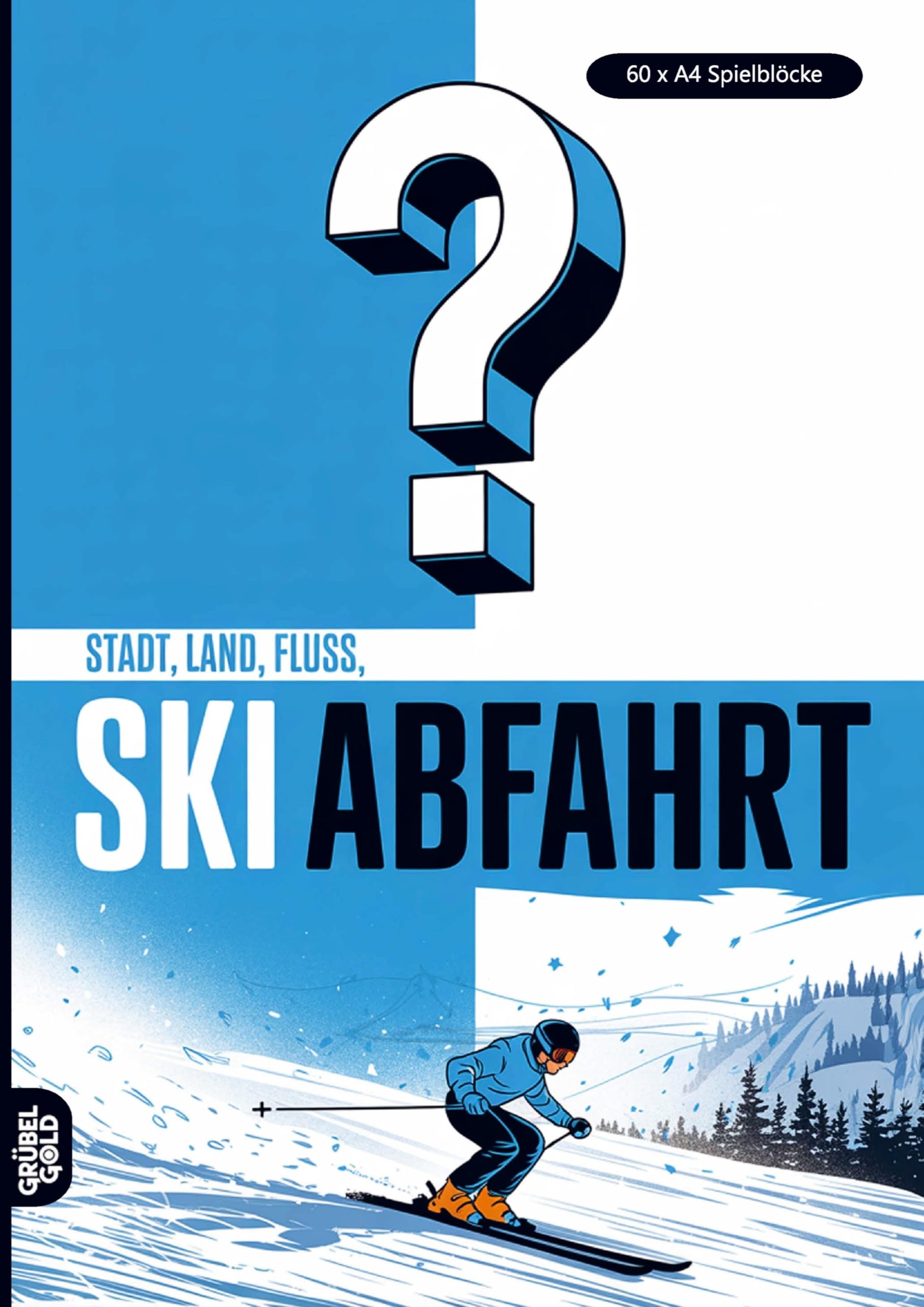 Stadt, Land, Fluss, Ski Abfahrt Leisure & Fun