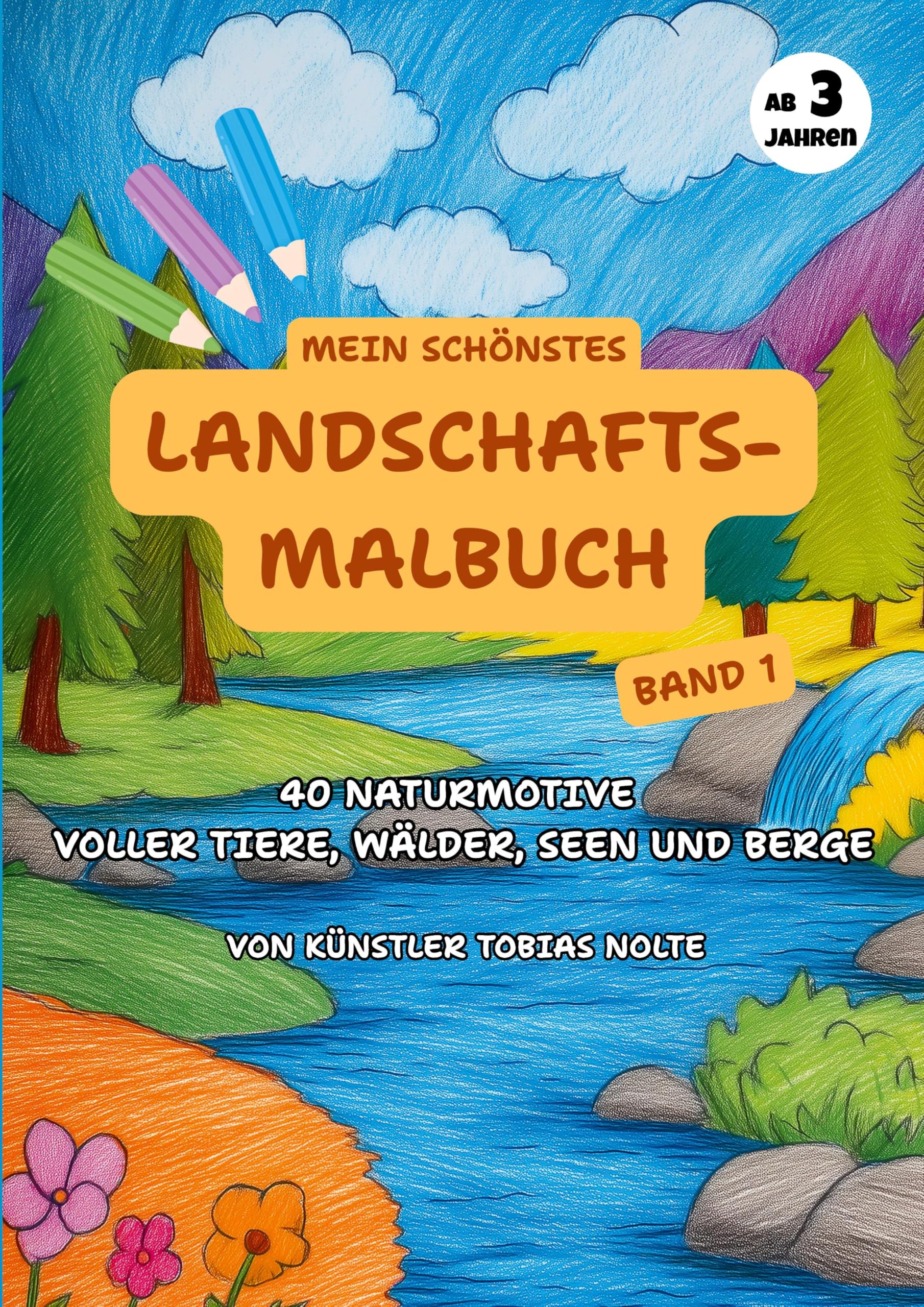 Mein schönstes Landschafts-Malbuch Tiptoi & Games