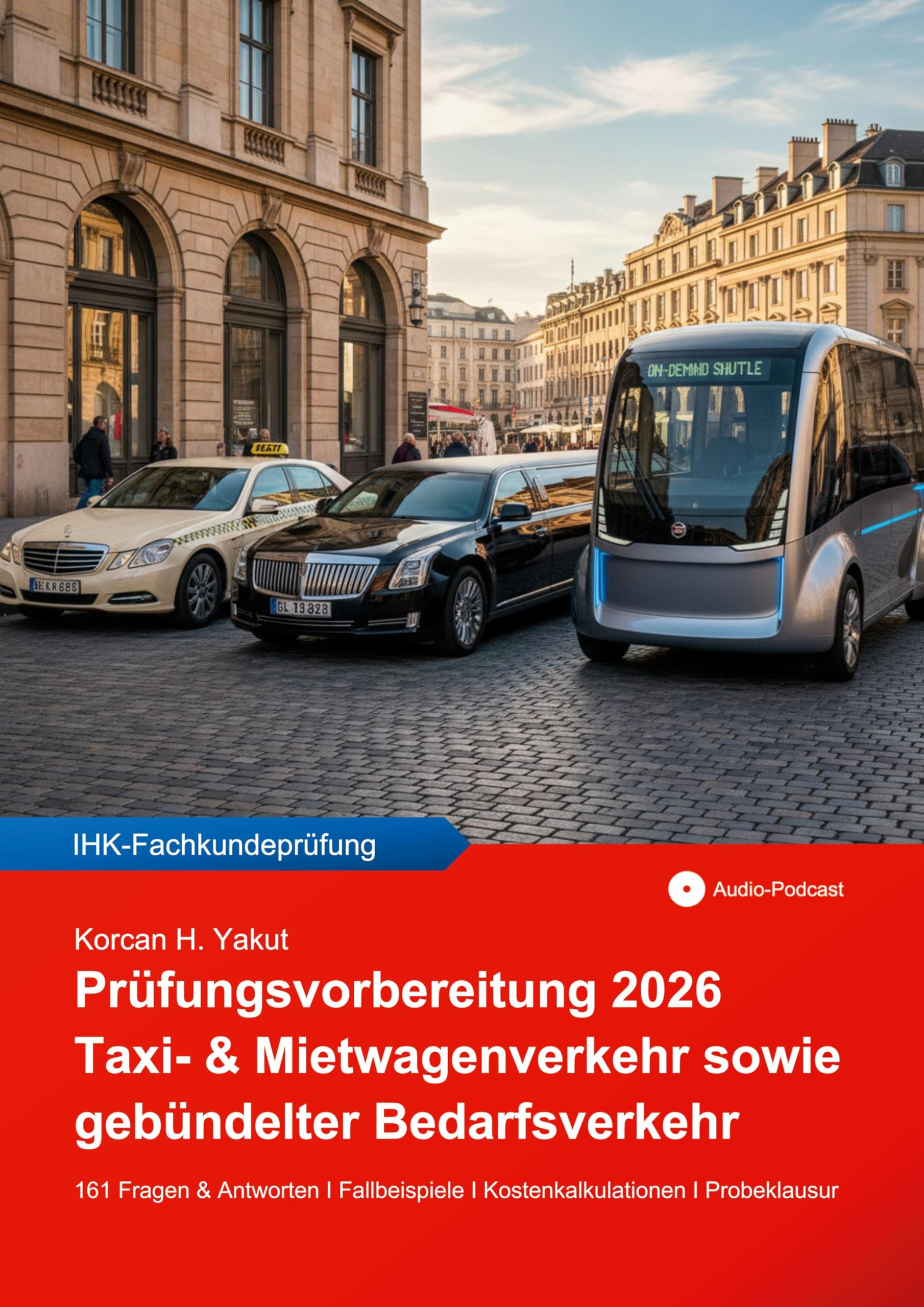 Prüfungsvorbereitung 2026 für Taxi- & Mietwagenverkehr sowie gebündelter Bedarfsverkehr Law
