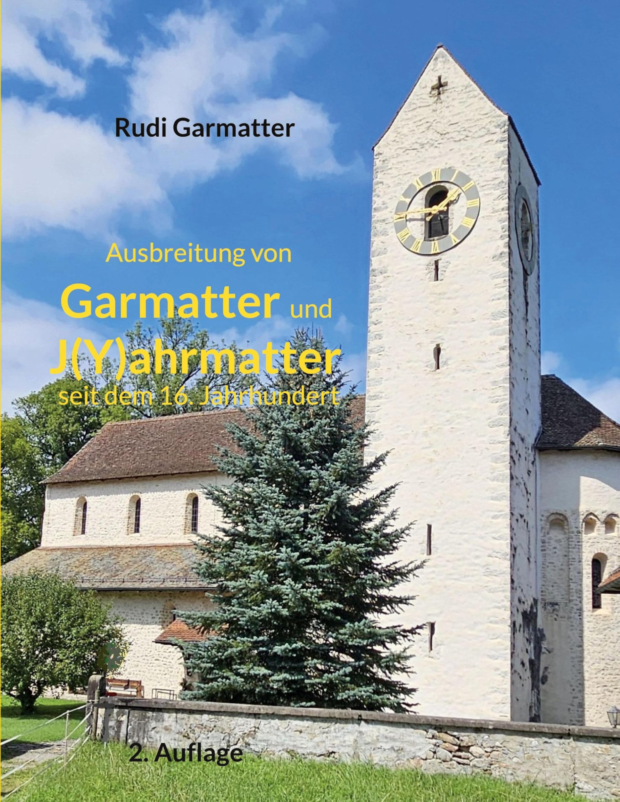 Ausbreitung von Garmatter und J(Y)ahrmatter seit dem 16. Jahrhundert German history