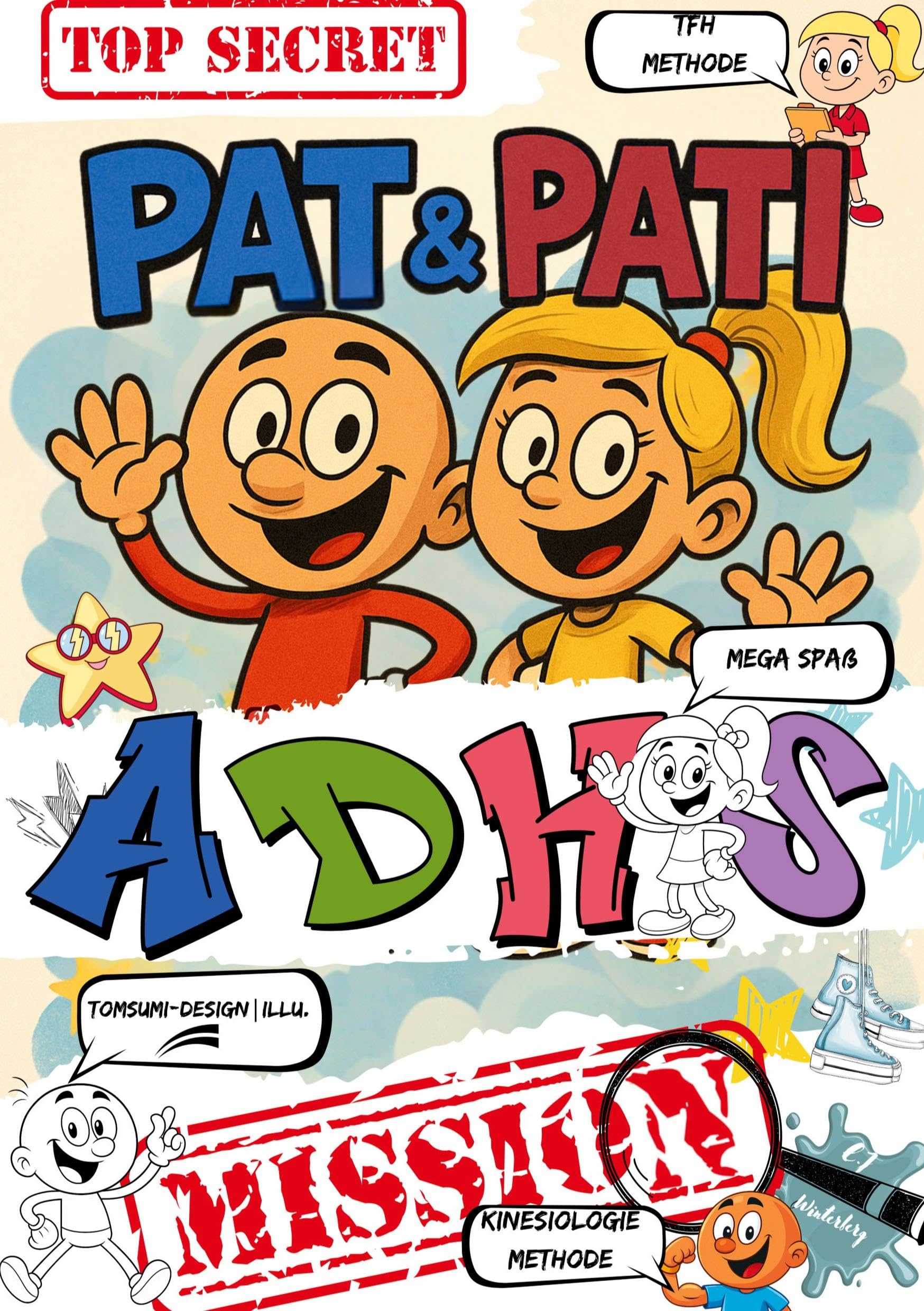 Pat & Pati ADHS MISSION TOP SECRET Parents & Children