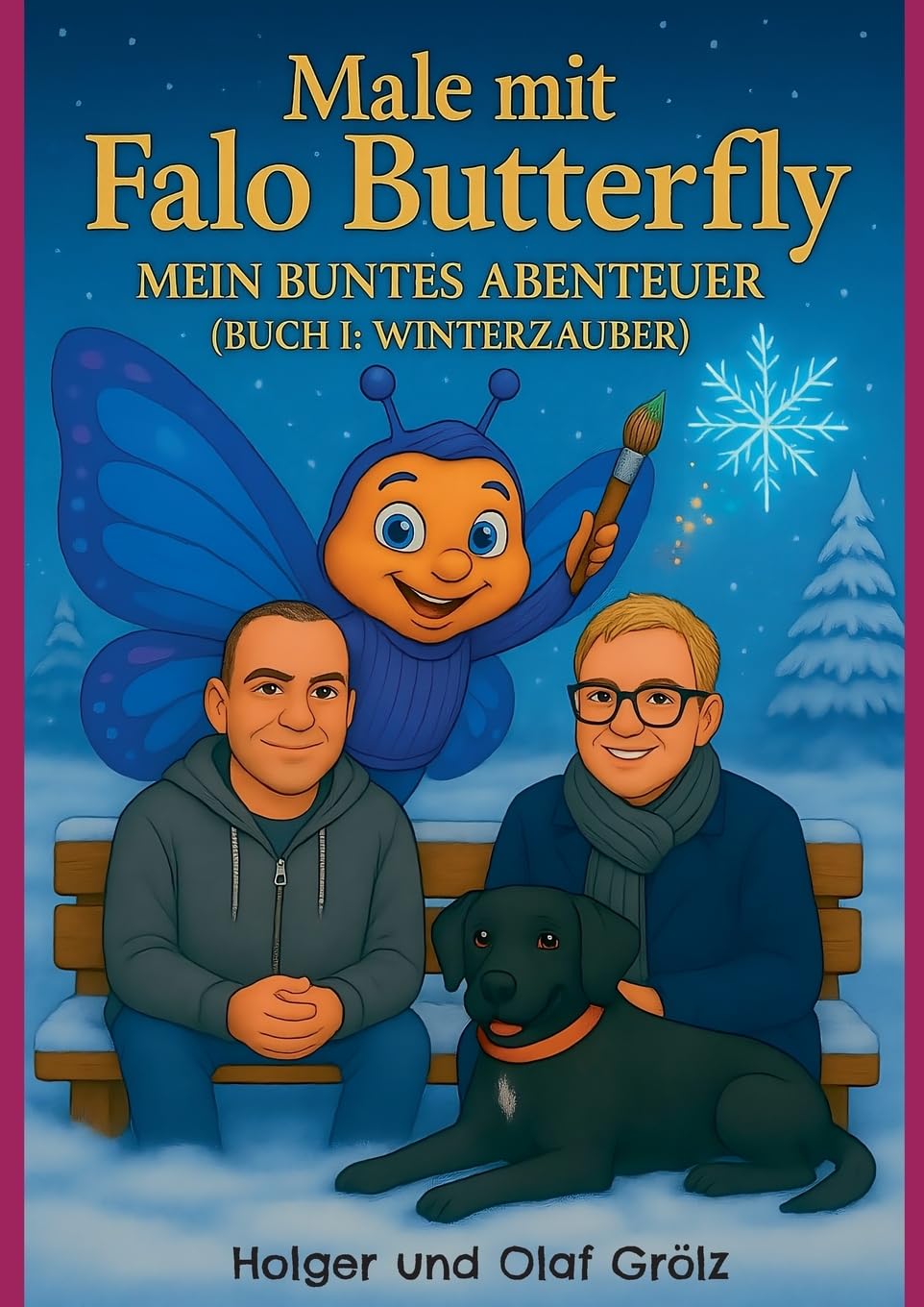 Male mit Falo Butterfly Tiptoi & Games