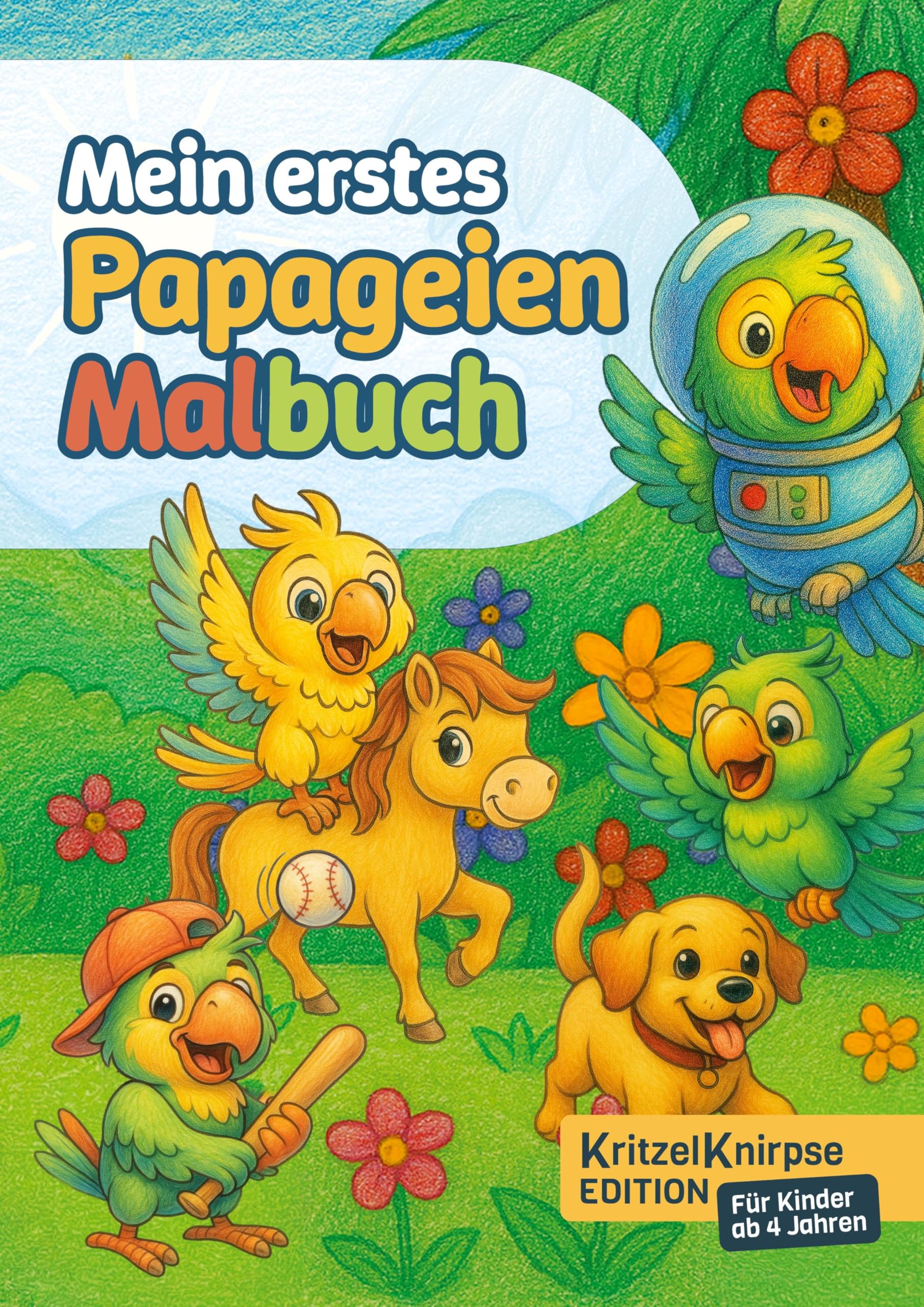 Mein erstes Papageien-Malbuch Tiptoi & Games