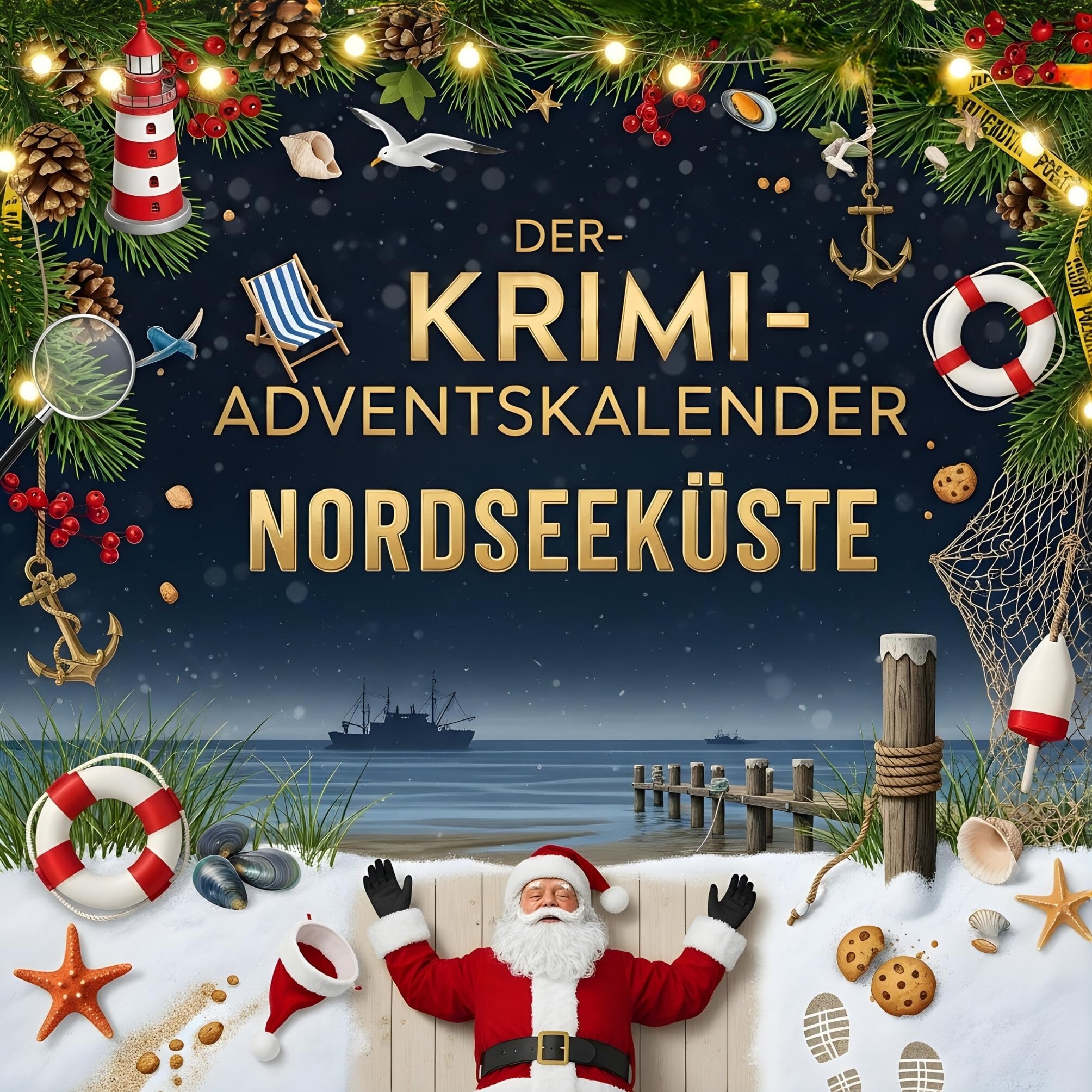 Der Krimi-Adventskalender Nordseeküste Contemporary literature