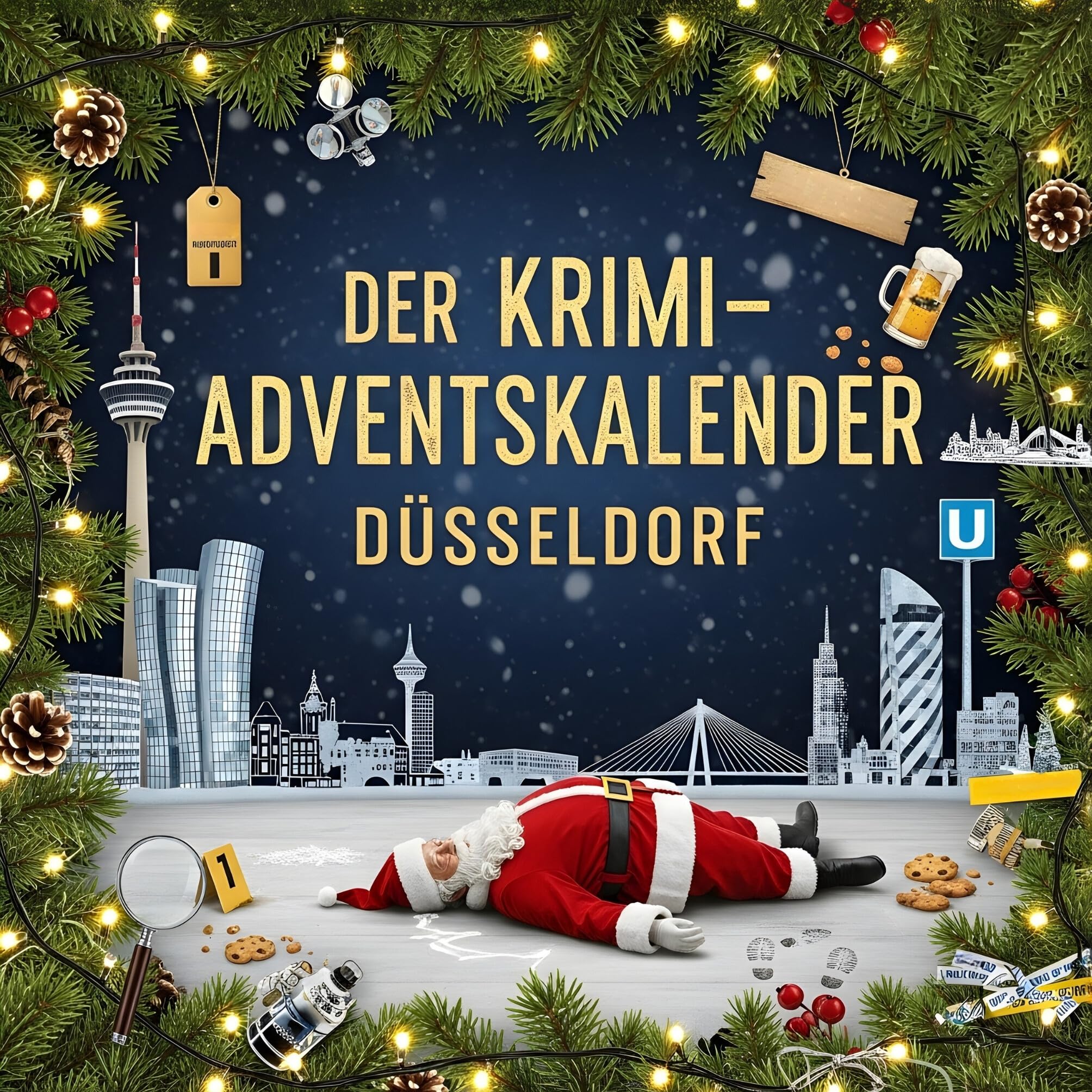 Der Krimi-Adventskalender Düsseldorf book