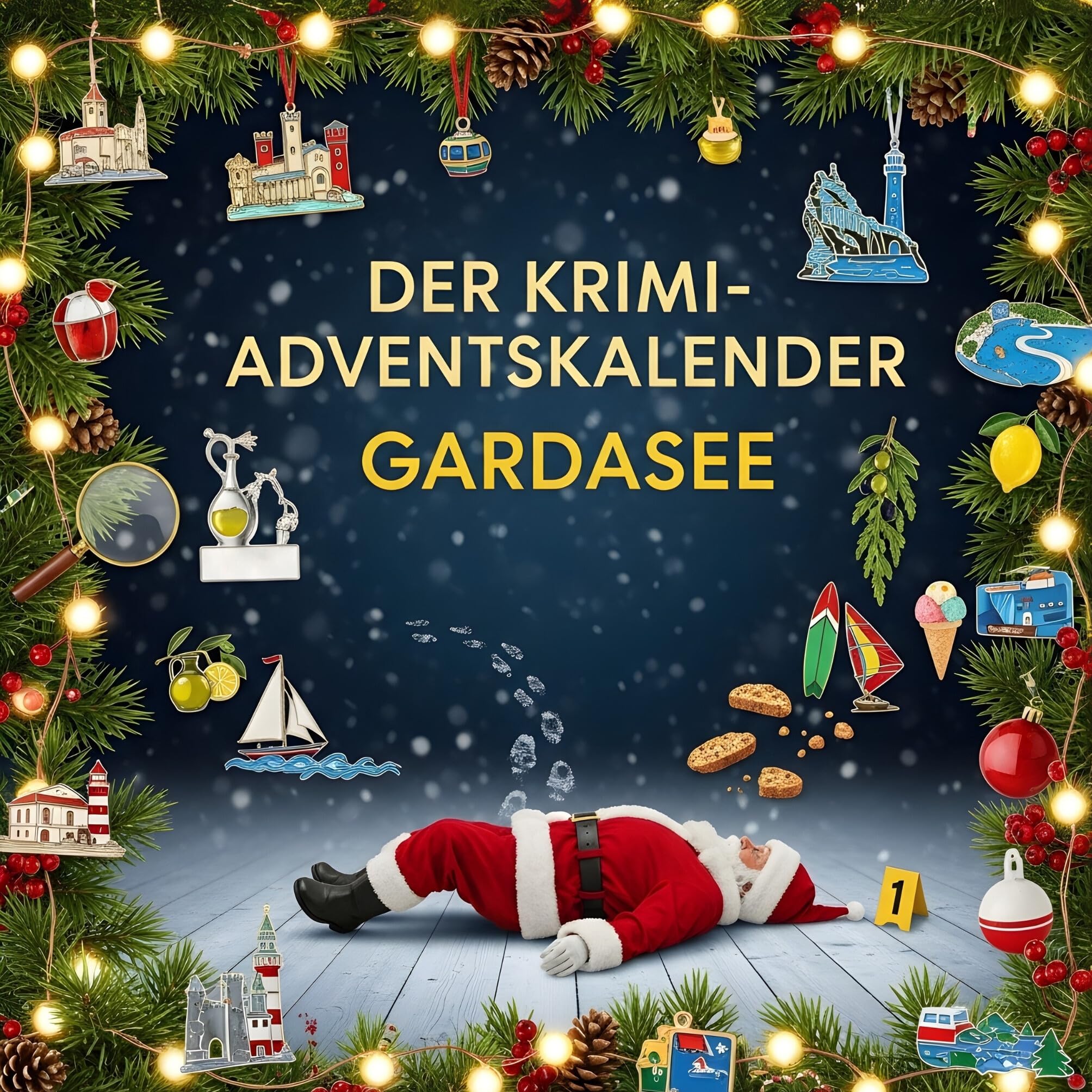 Der Krimi-Adventskalender Gardasee Contemporary literature