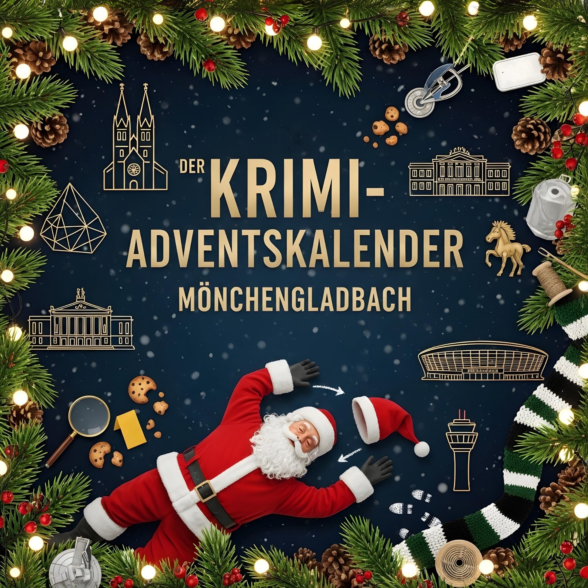 Der Krimi-Adventskalender Mönchengladbach Contemporary literature