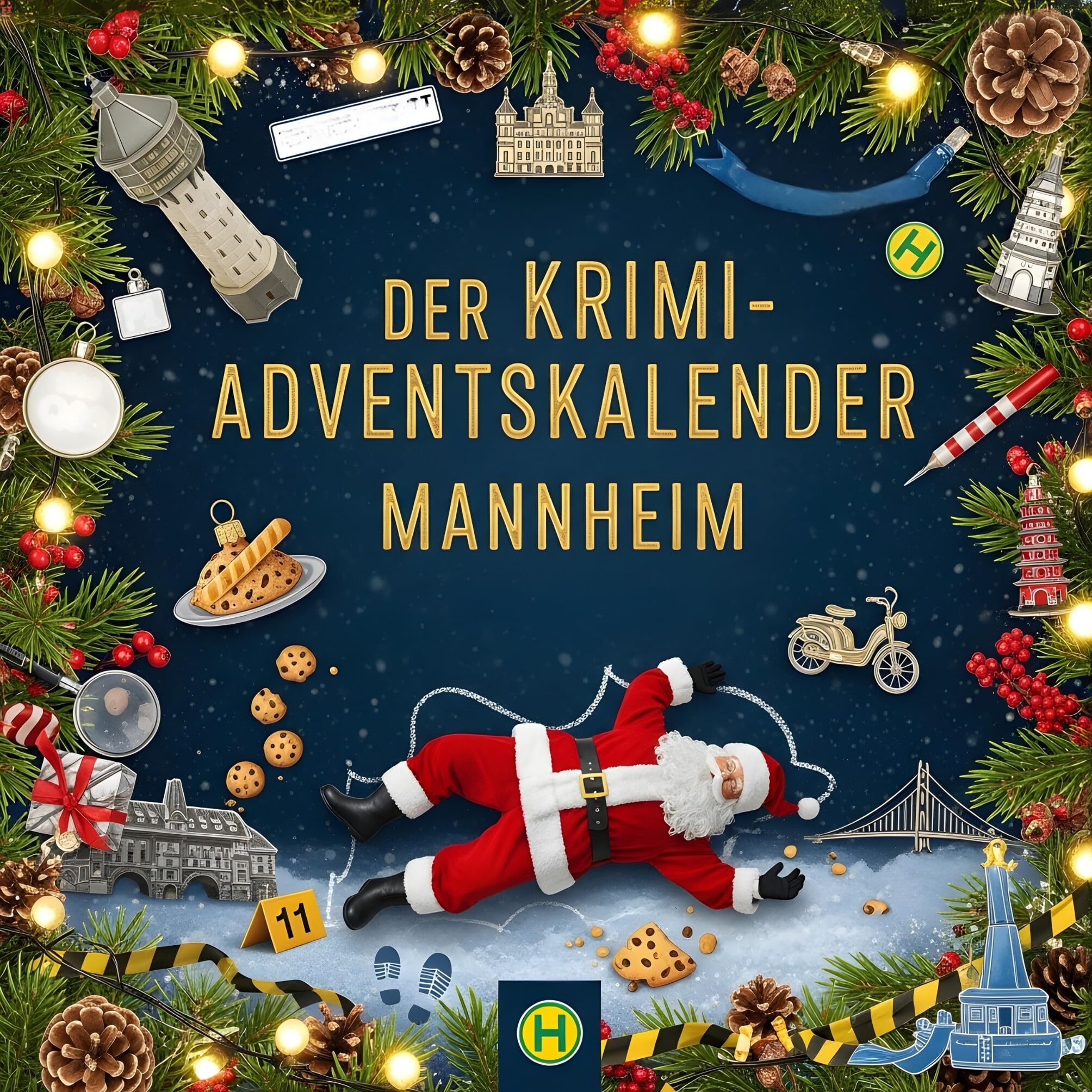 Der Krimi-Adventskalender Mannheim Contemporary literature