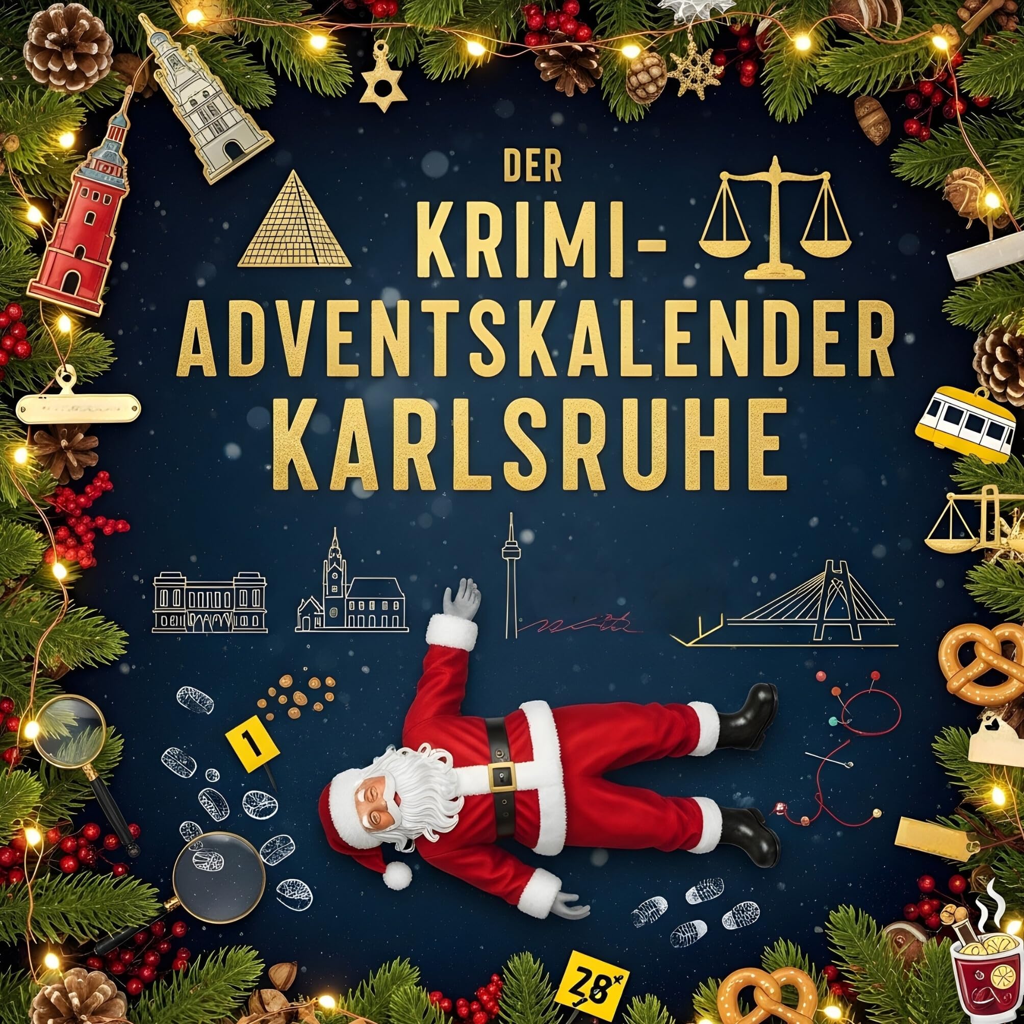 Der Krimi-Adventskalender Karlsruhe Contemporary literature