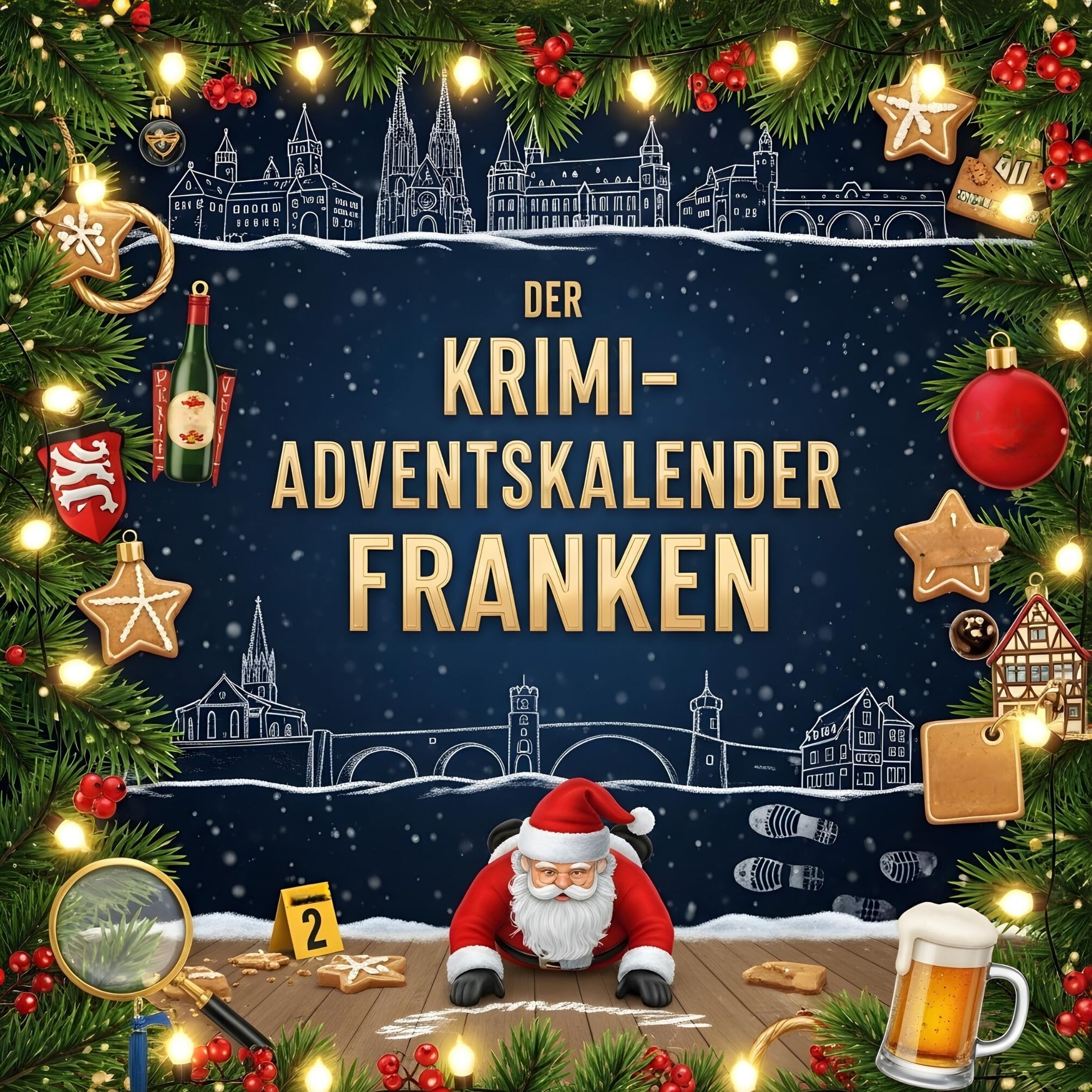 Der Krimi-Adventskalender Franken Contemporary literature