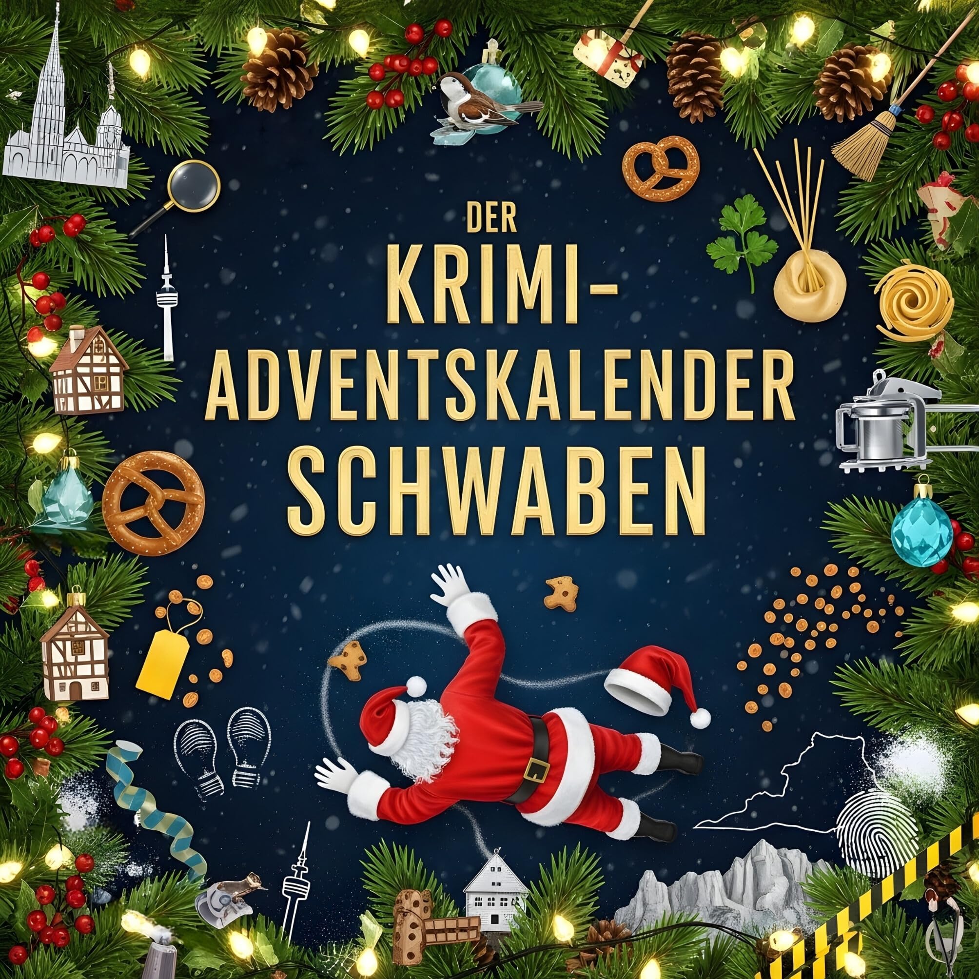 Der Krimi-Adventskalender Schwaben Contemporary literature