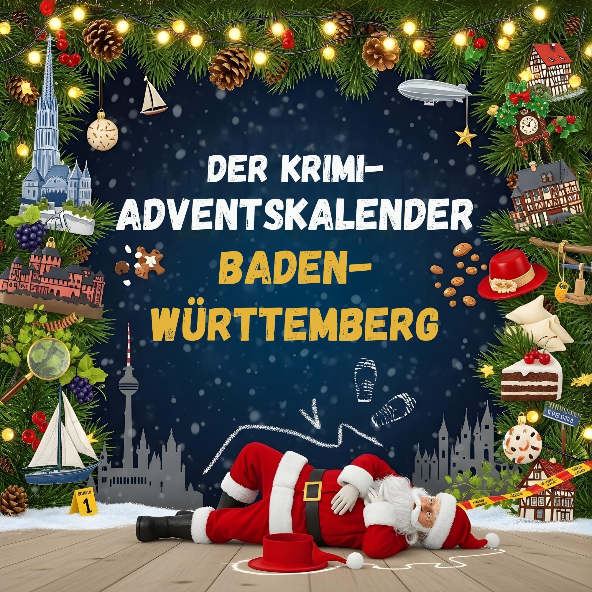 Der Krimi-Adventskalender Baden-Württemberg Contemporary literature
