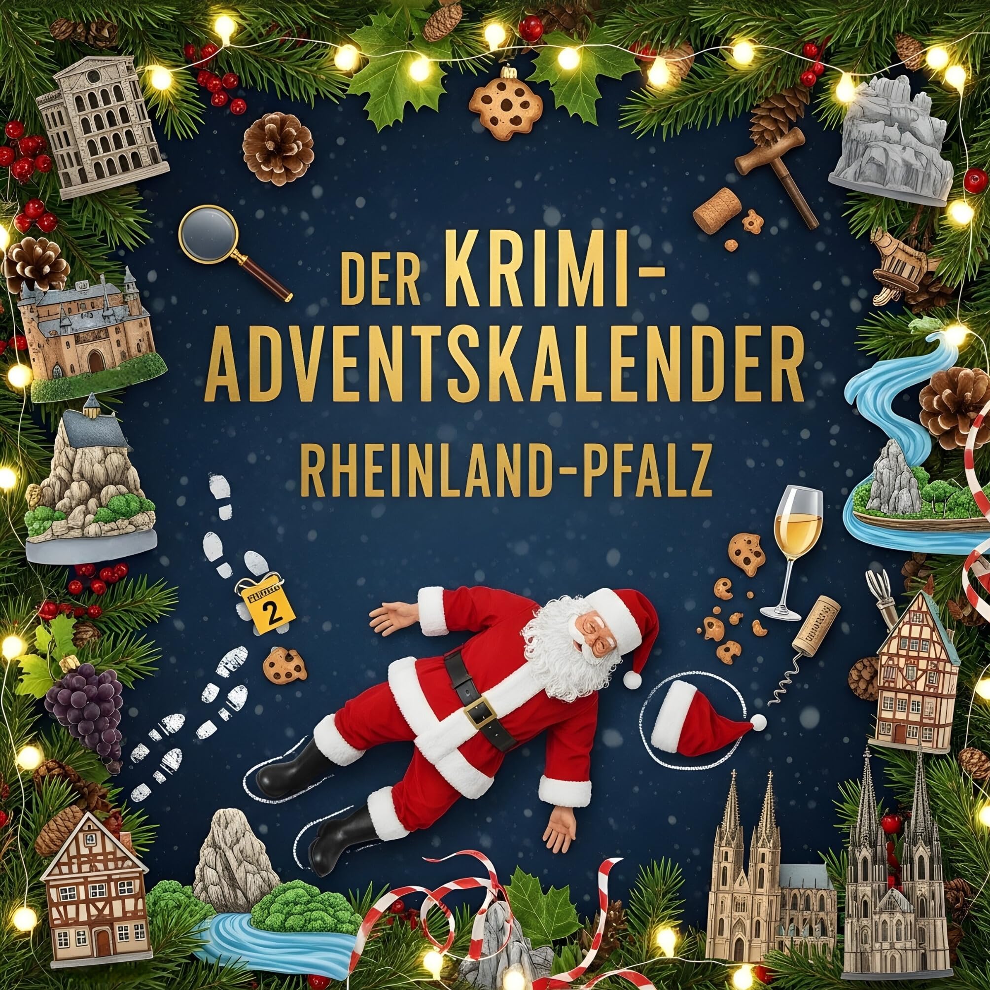 Der Krimi-Adventskalender Rheinland-Pfalz Contemporary literature