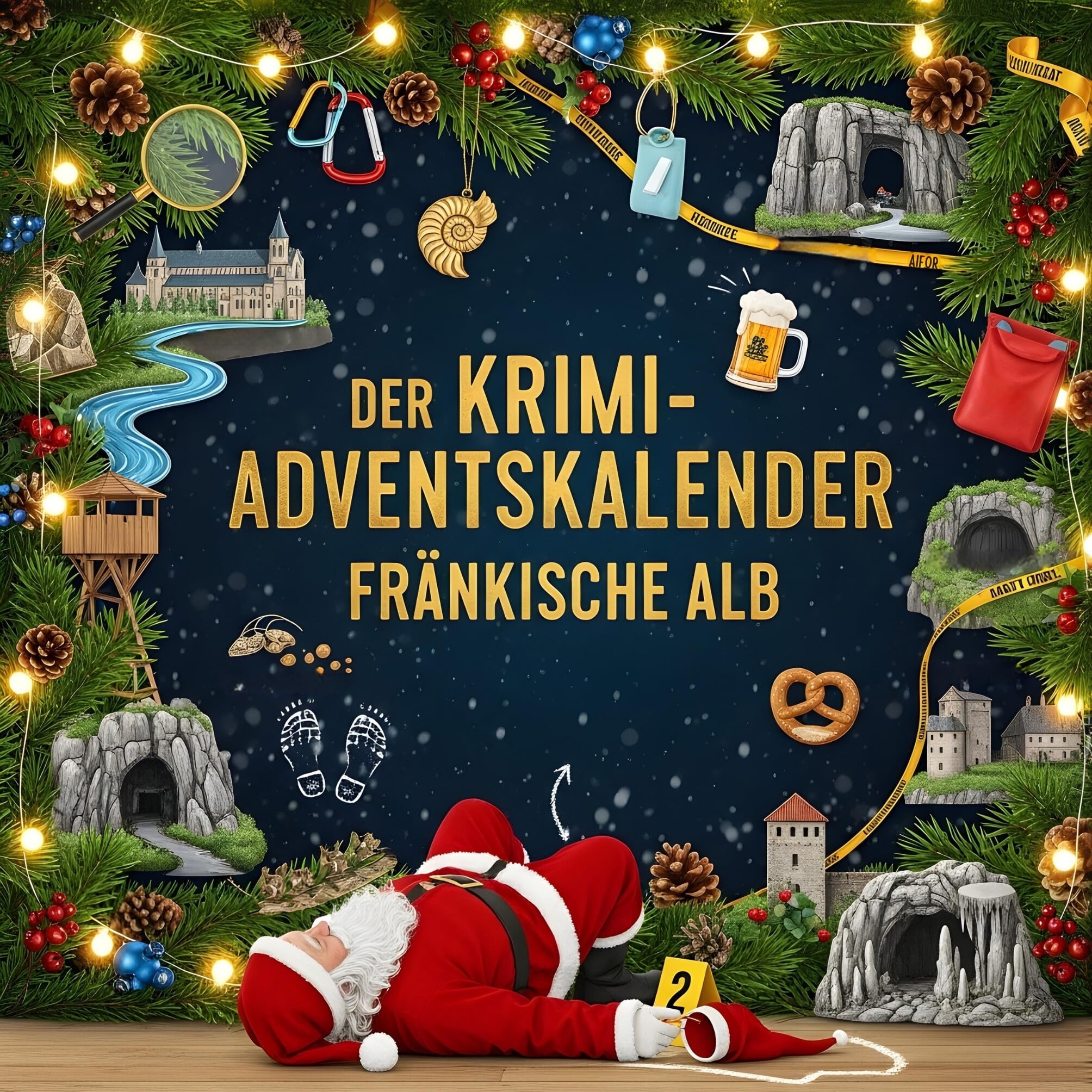 Der Krimi-Adventskalender Fränkische Alb Contemporary literature