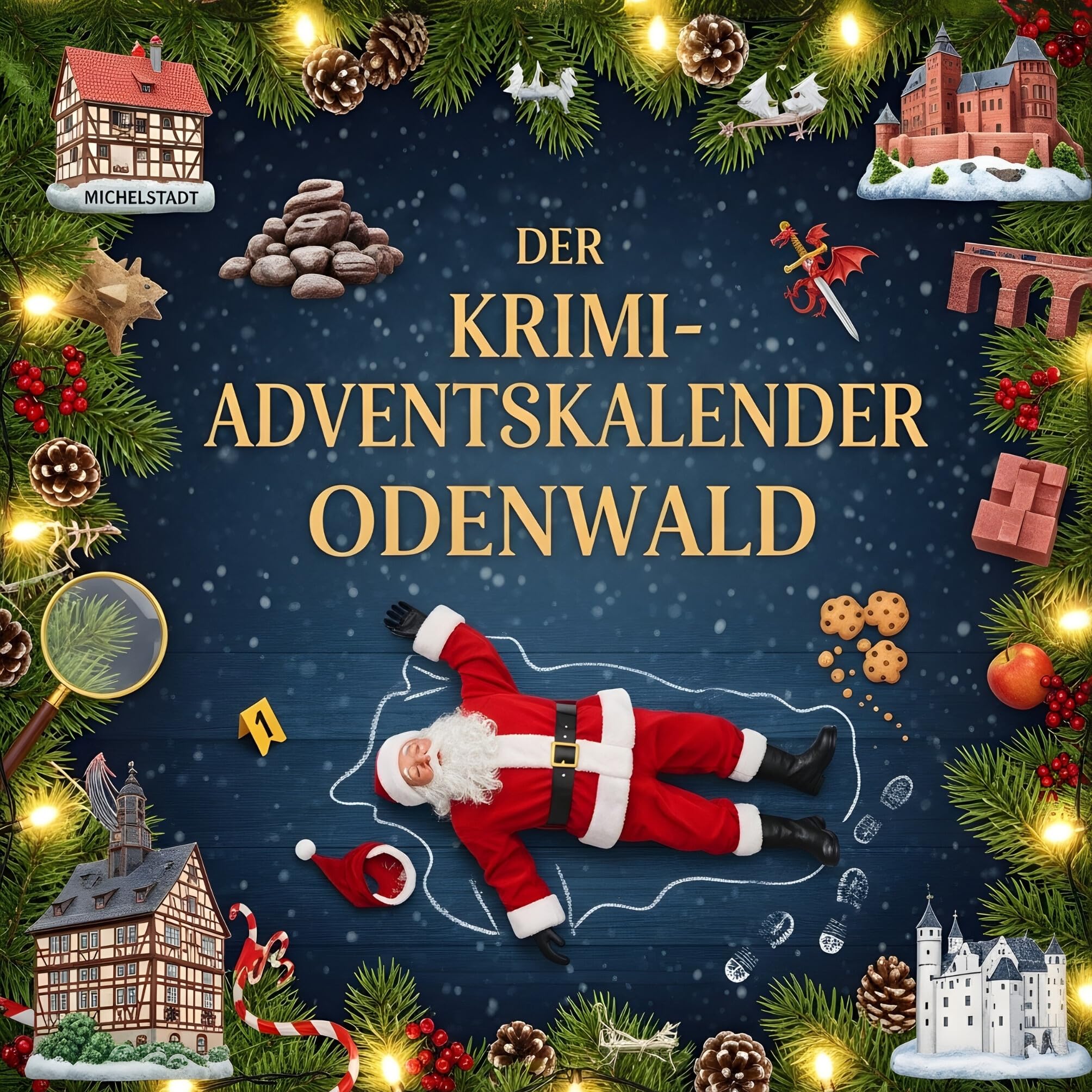 Der Krimi-Adventskalender Odenwald Contemporary literature