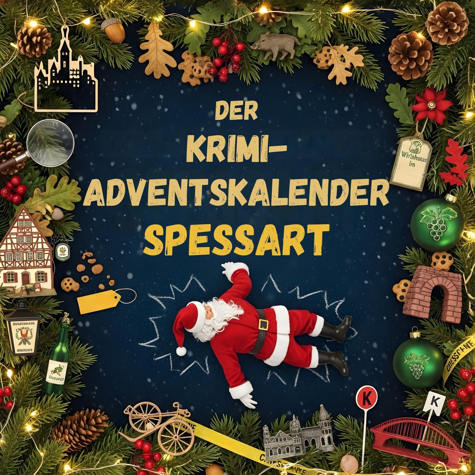Der Krimi-Adventskalender Spessart Contemporary literature