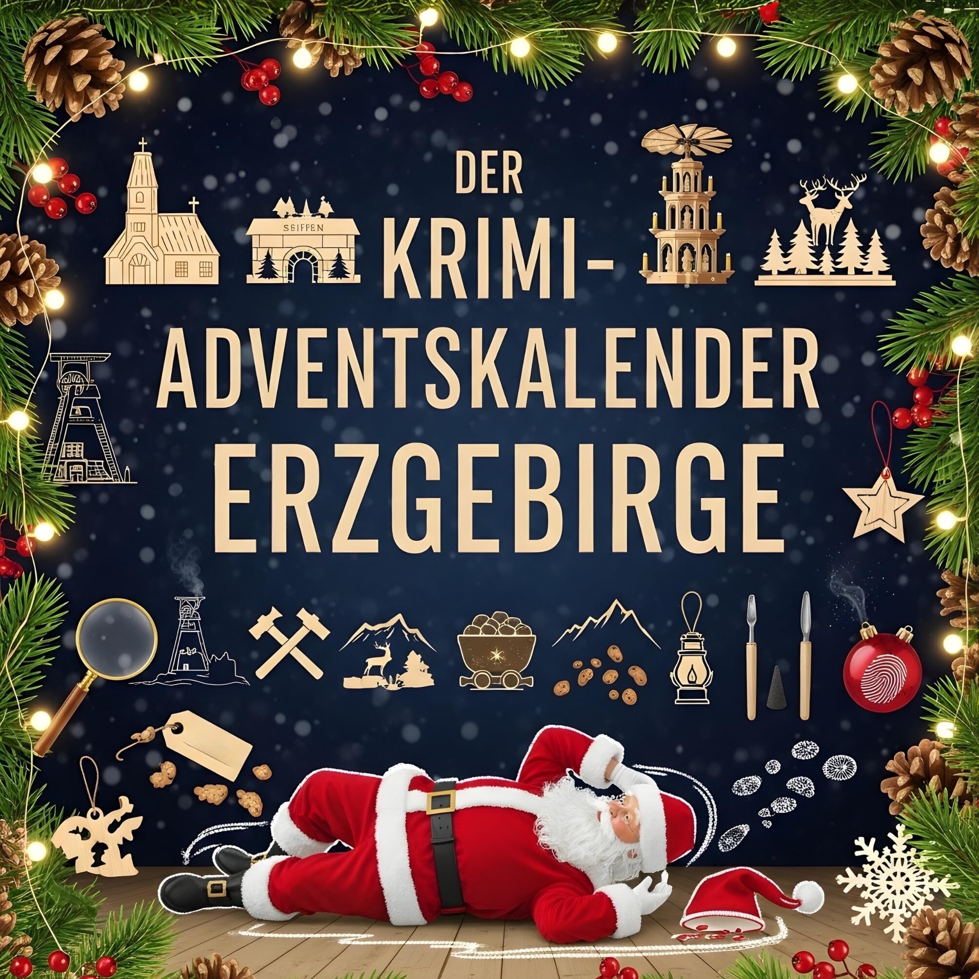 Der Krimi-Adventskalender Erzgebirge Contemporary literature