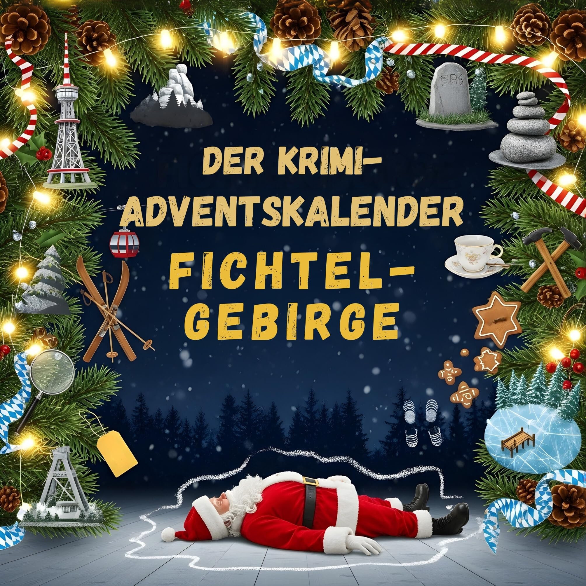Der Krimi-Adventskalender Fichtelgebirge Contemporary literature