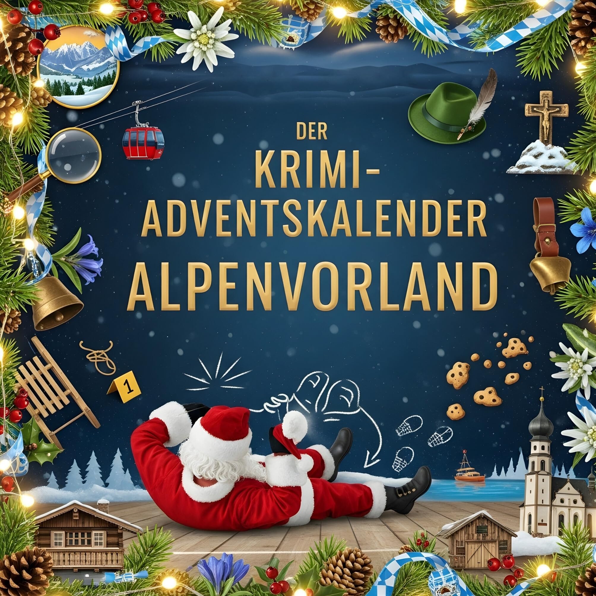 Der Krimi-Adventskalender Alpenvorland Contemporary literature