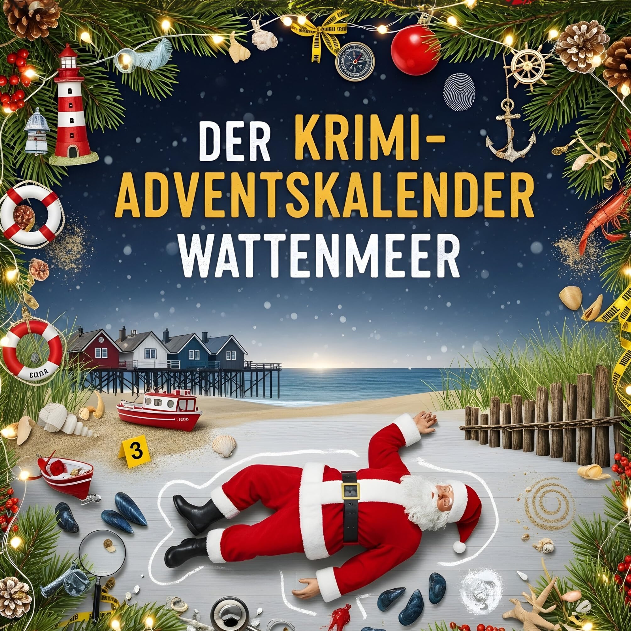 Der Krimi-Adventskalender Wattenmeer Contemporary literature