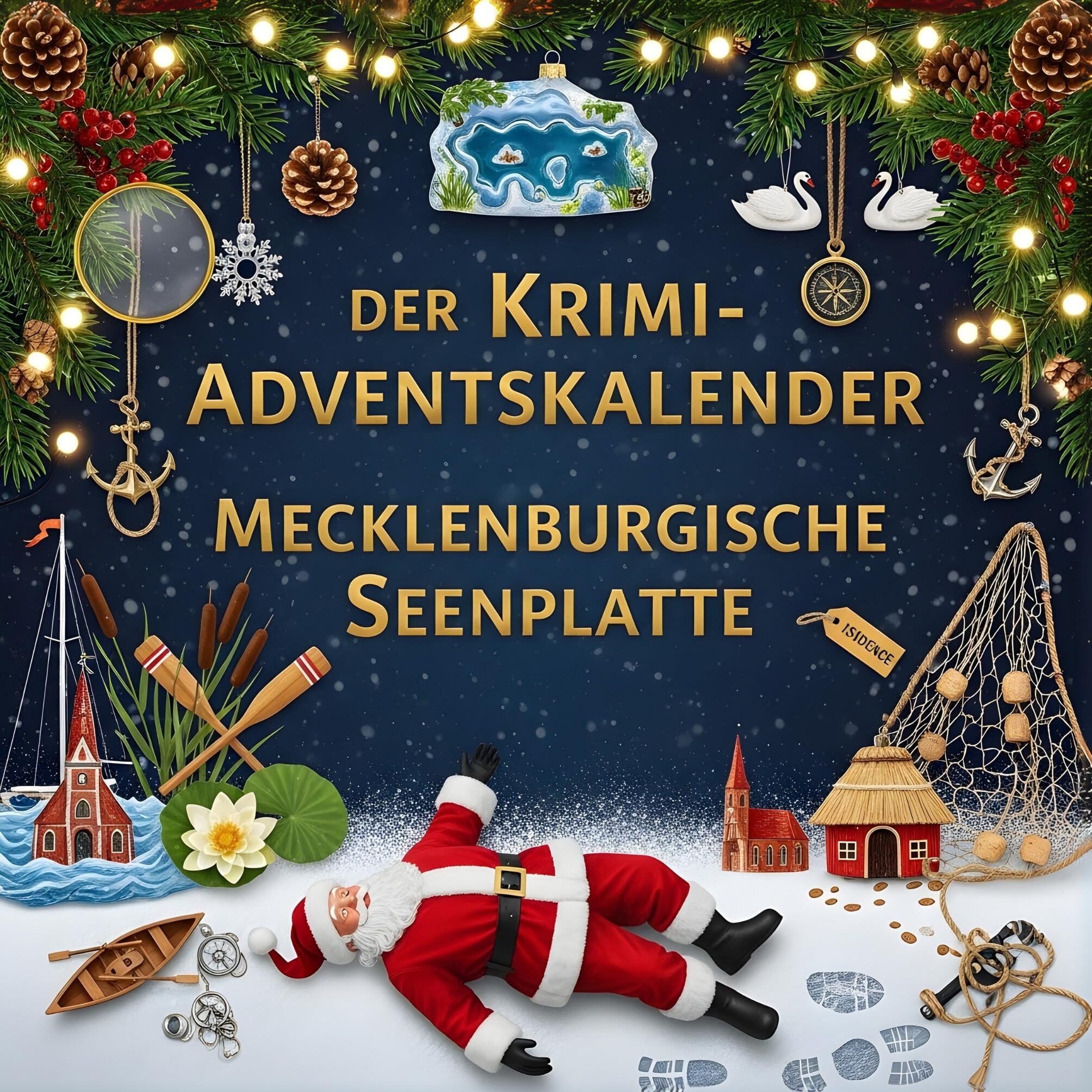 Der Krimi-Adventskalender Mecklenburgische Seenplatte Contemporary literature