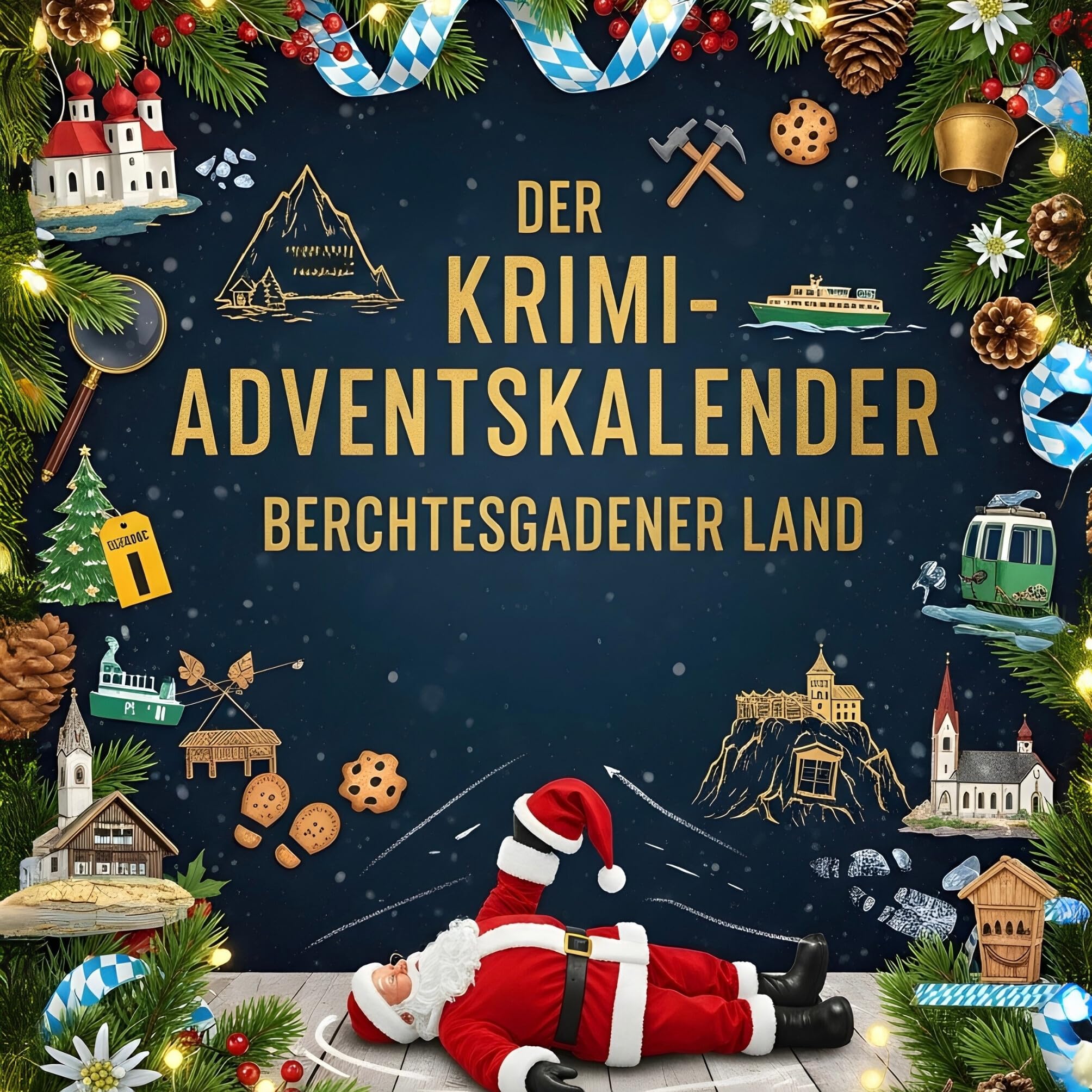 Der Krimi-Adventskalender Berchtesgadener Land Contemporary literature