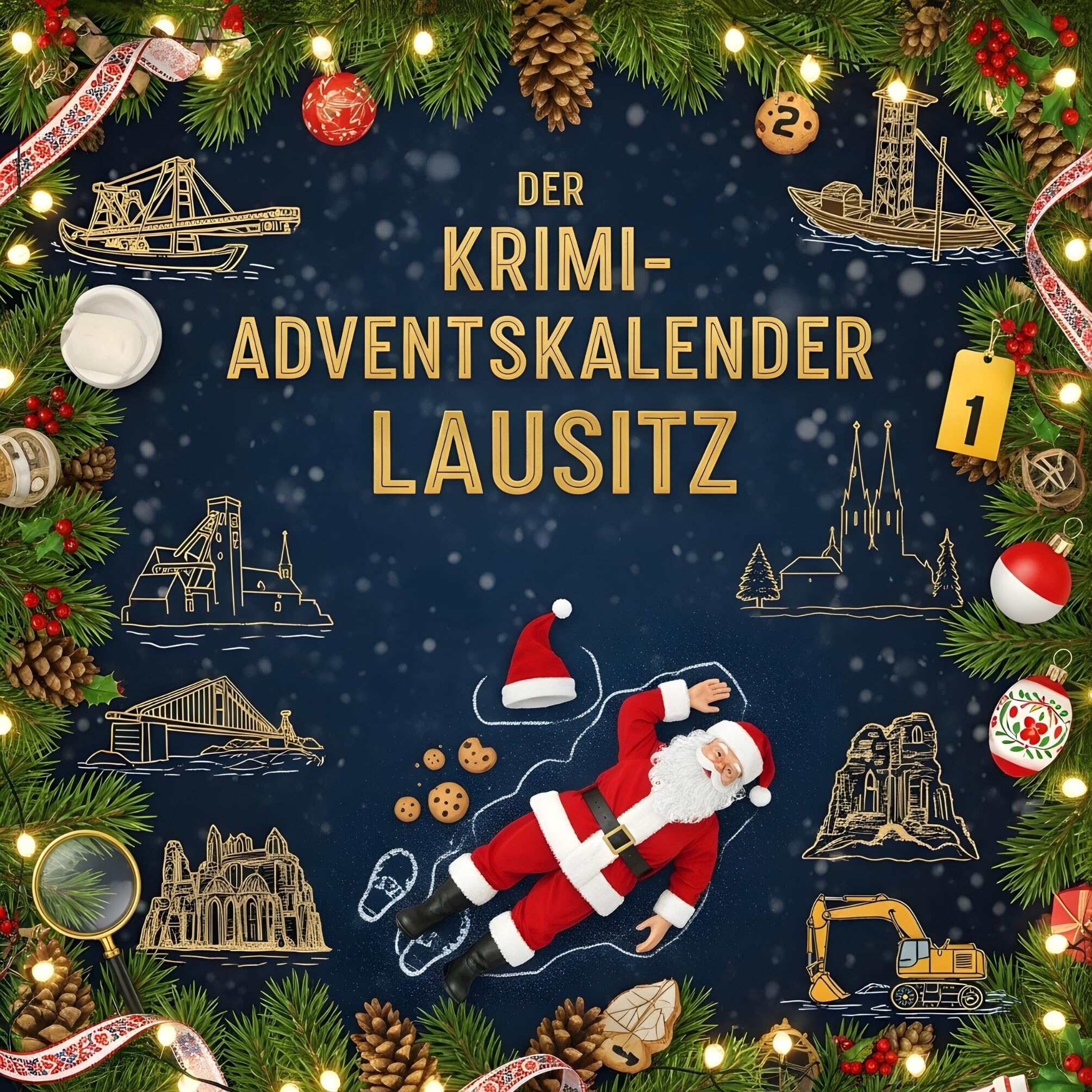 Der Krimi-Adventskalender Lausitz Contemporary literature