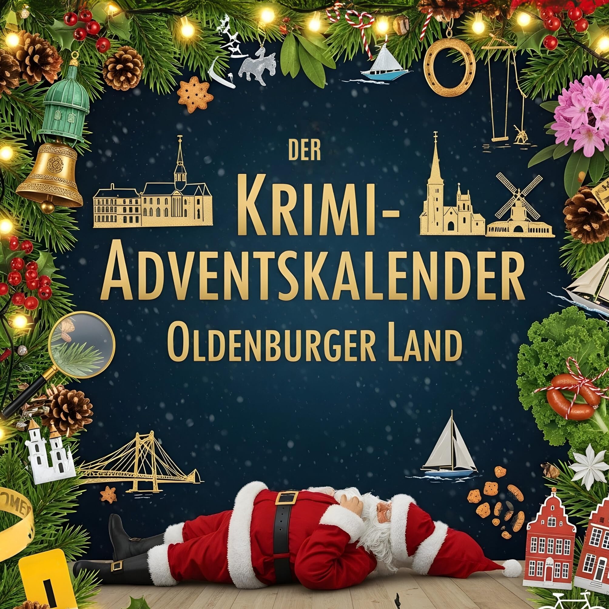 Der Krimi-Adventskalender Oldenburger Land Contemporary literature