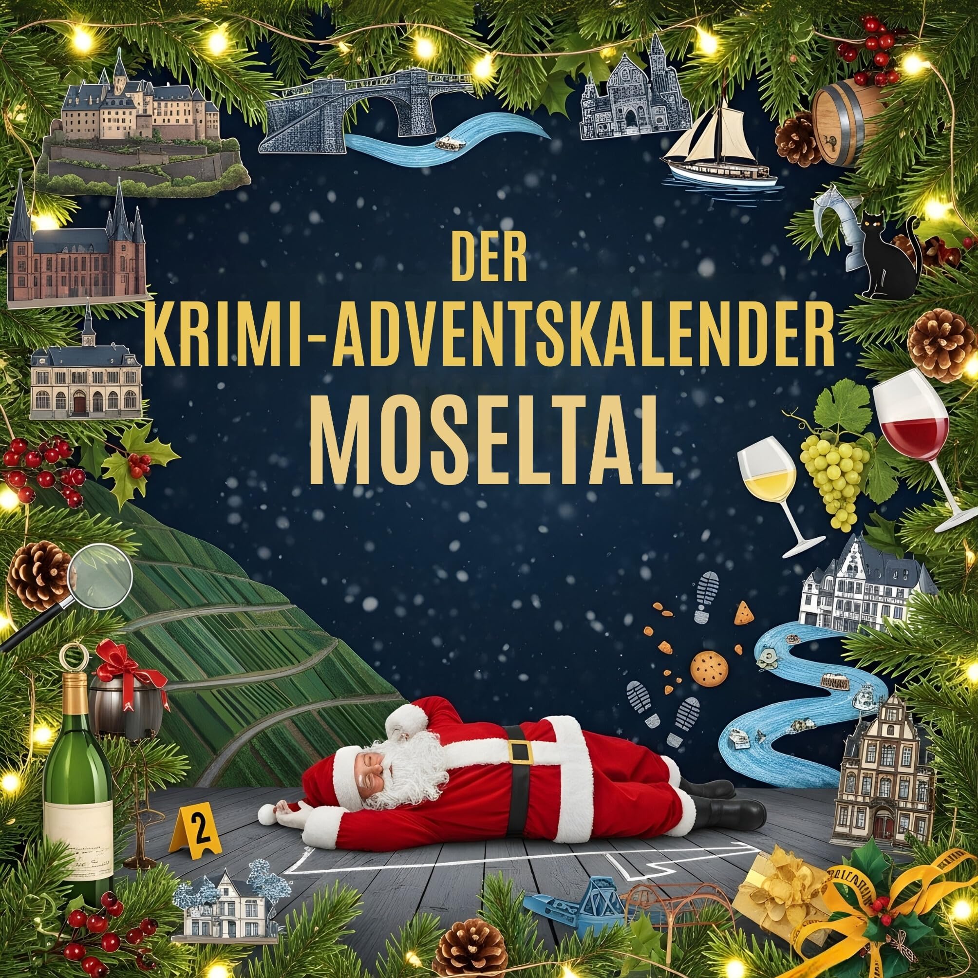 Der Krimi-Adventskalender Moseltal Contemporary literature