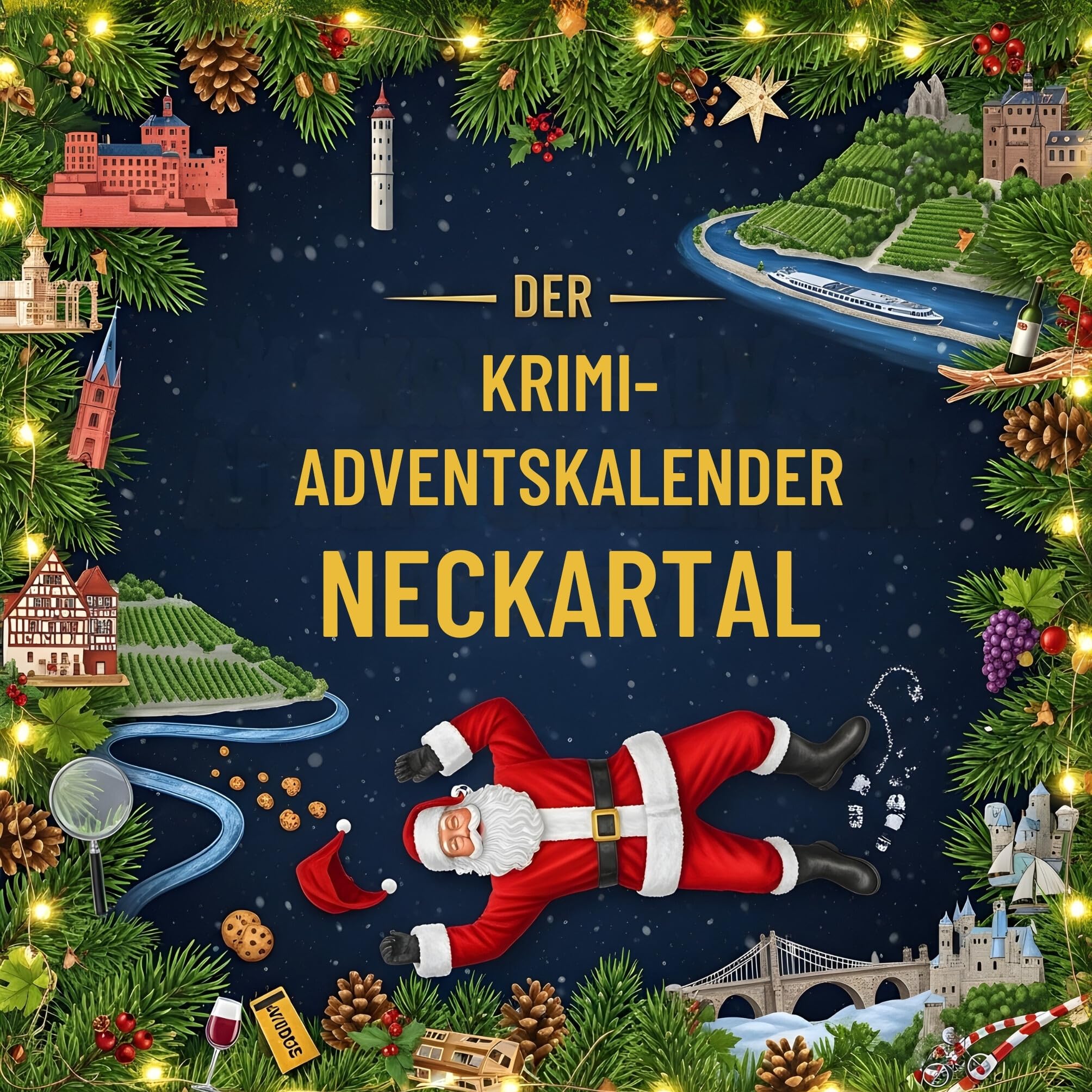 Der Krimi-Adventskalender Neckartal Contemporary literature