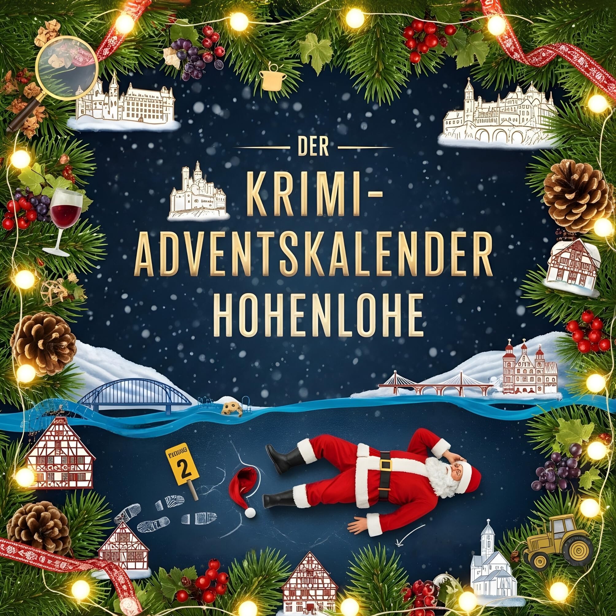 Der Krimi-Adventskalender Hohenlohe Contemporary literature