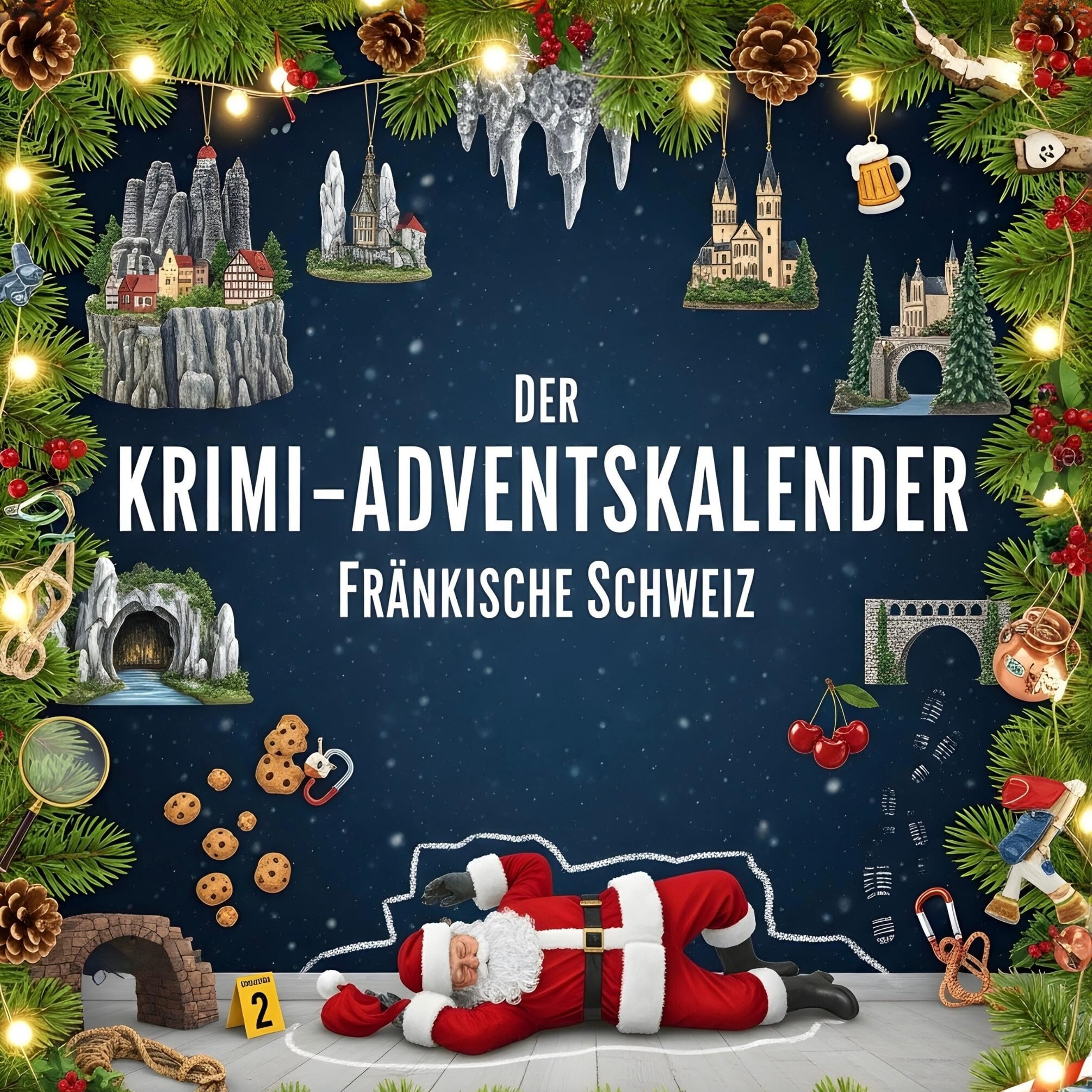 Der Krimi-Adventskalender Fränkische Schweiz Contemporary literature