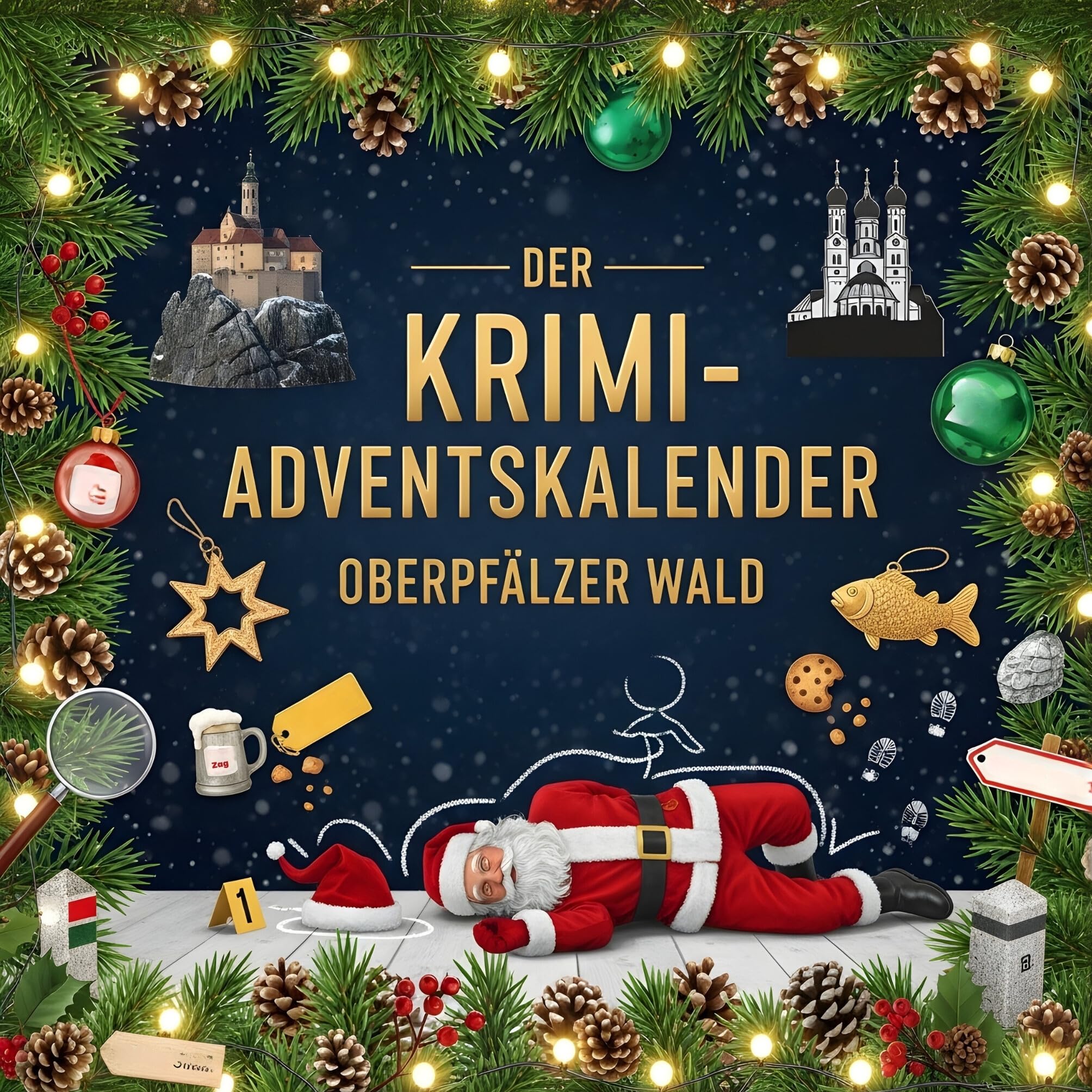 Der Krimi-Adventskalender Oberpfälzer Wald Contemporary literature