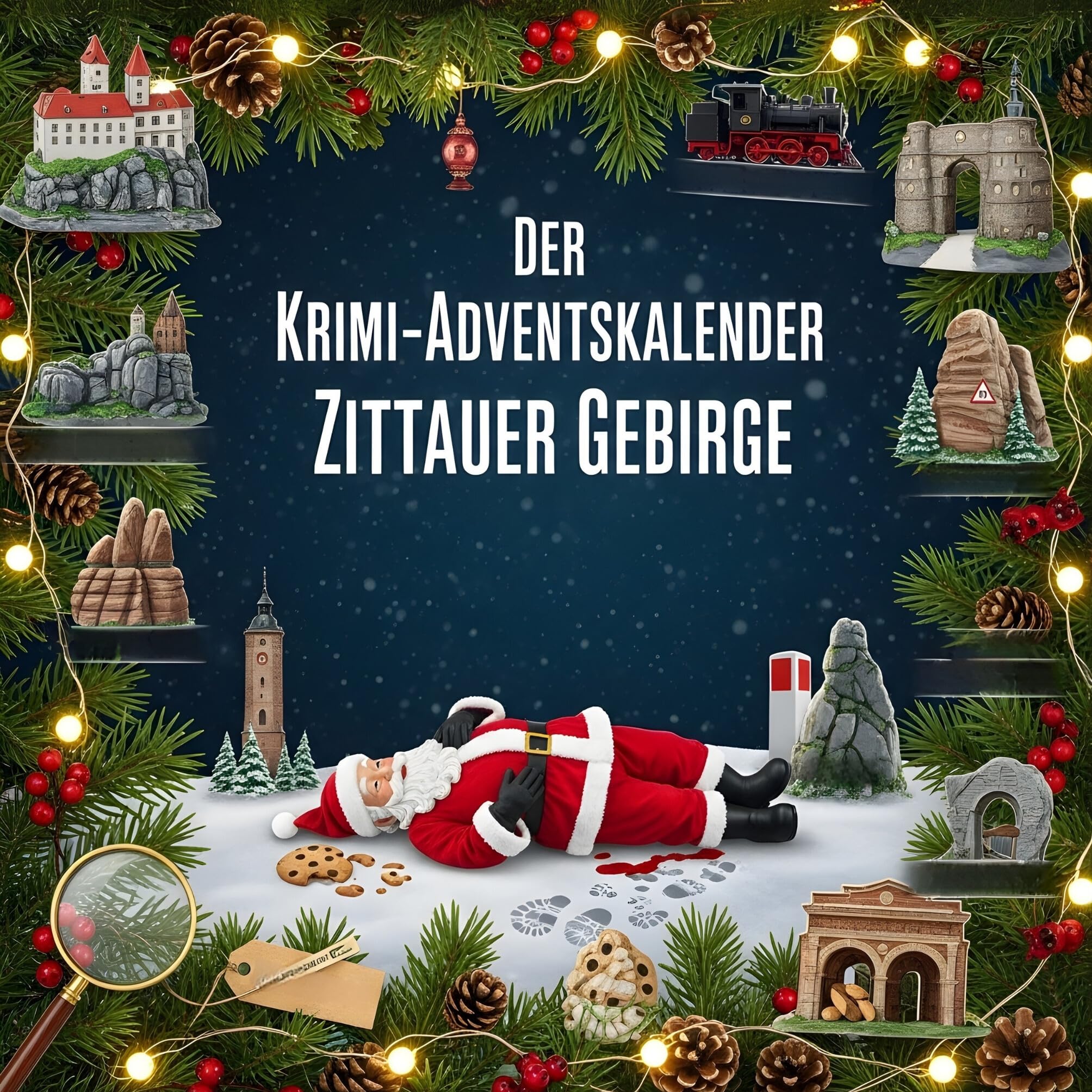 Der Krimi-Adventskalender Zittauer Gebirge Contemporary literature
