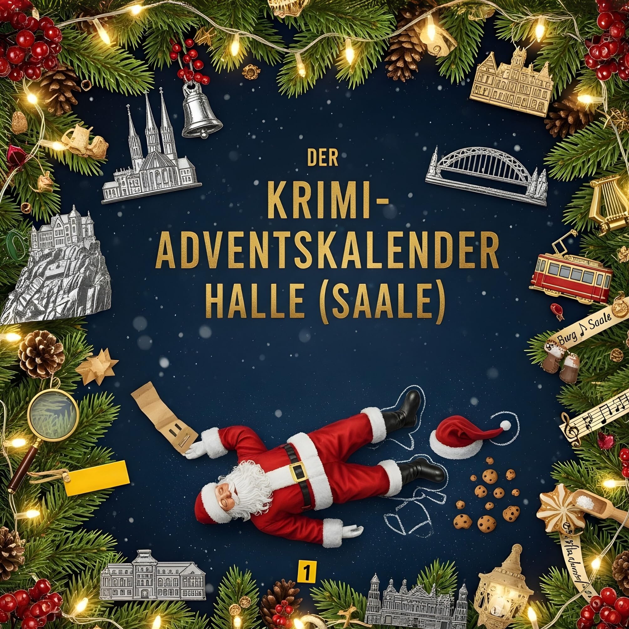 Der Krimi-Adventskalender Halle (Saale) Contemporary literature