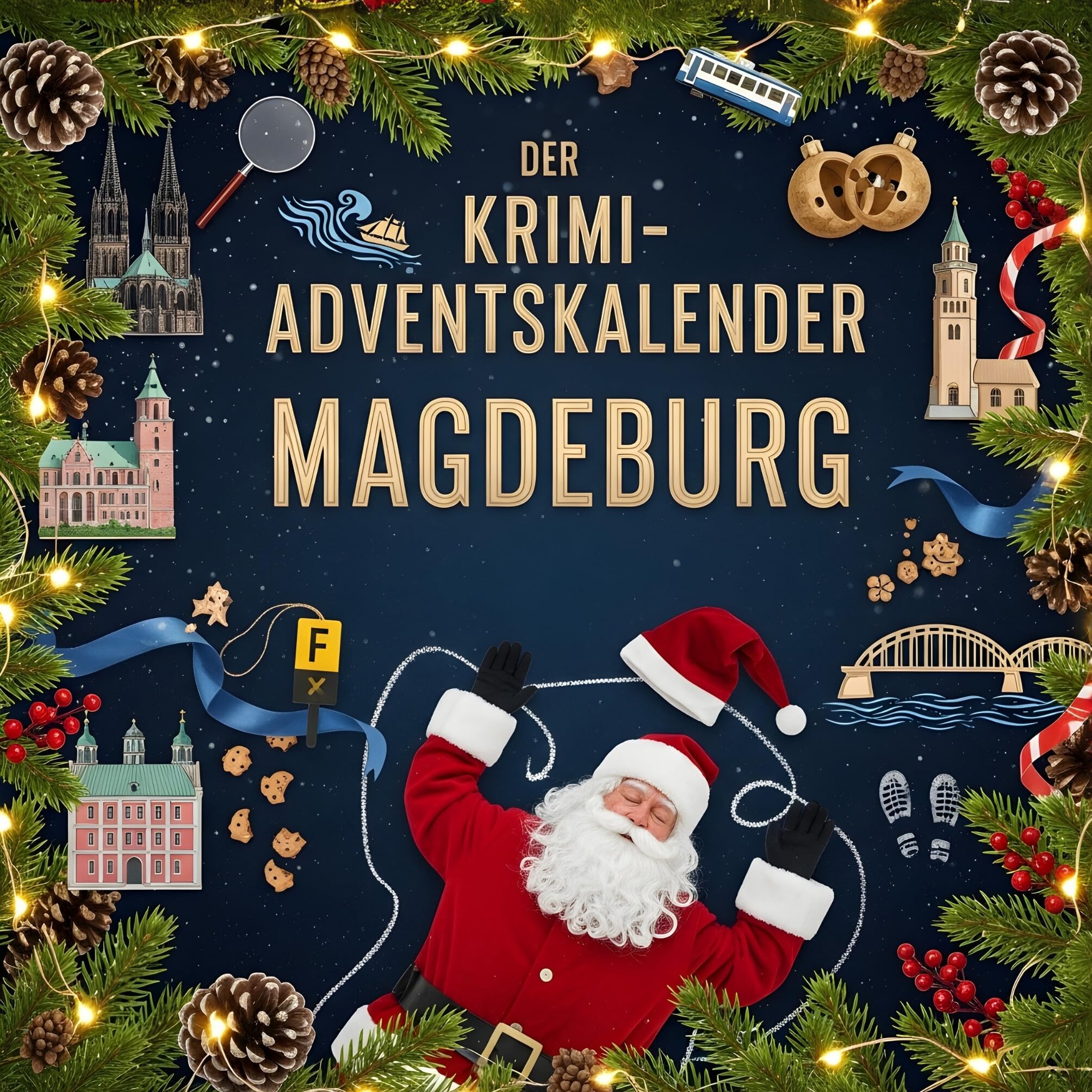 Der Krimi-Adventskalender Magdeburg book