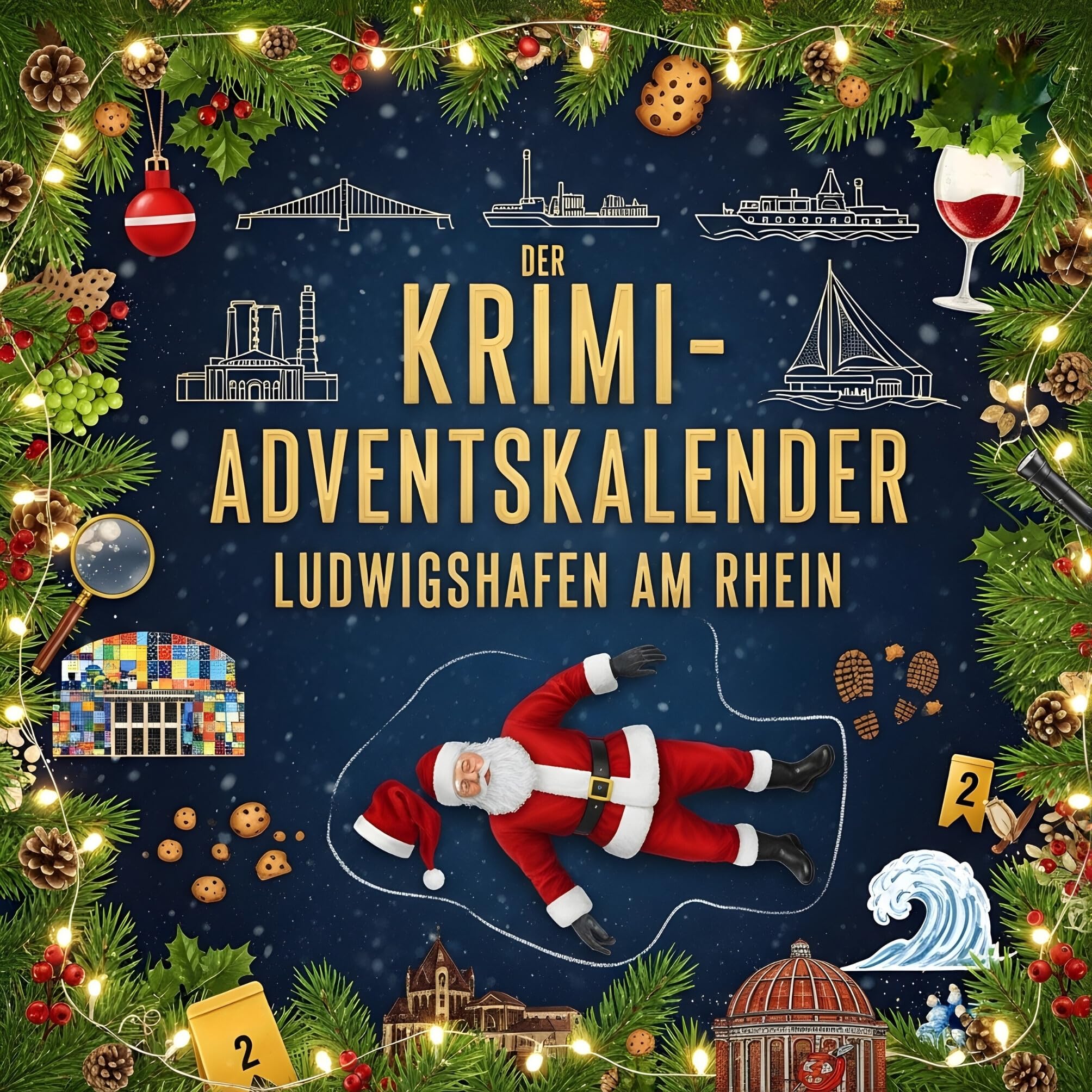 Der Krimi-Adventskalender Ludwigshafen am Rhein Contemporary literature