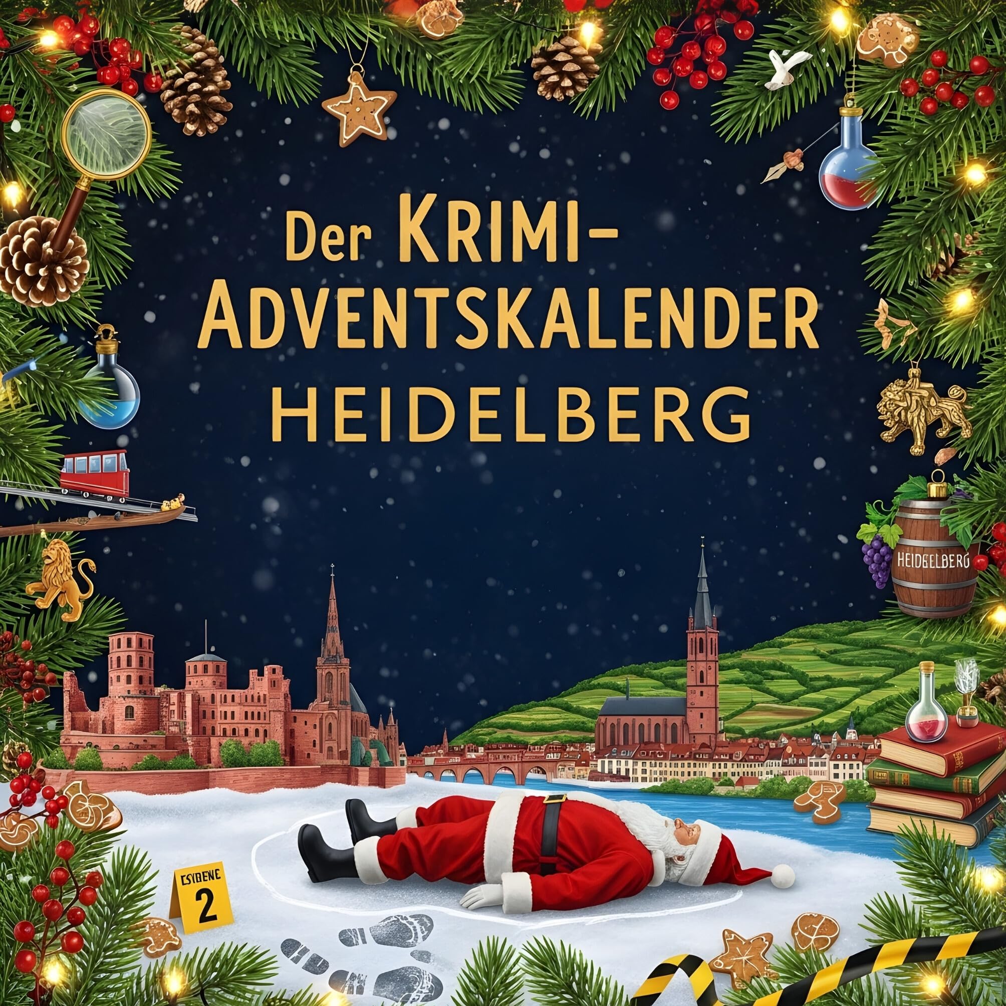 Der Krimi-Adventskalender Heidelberg Contemporary literature