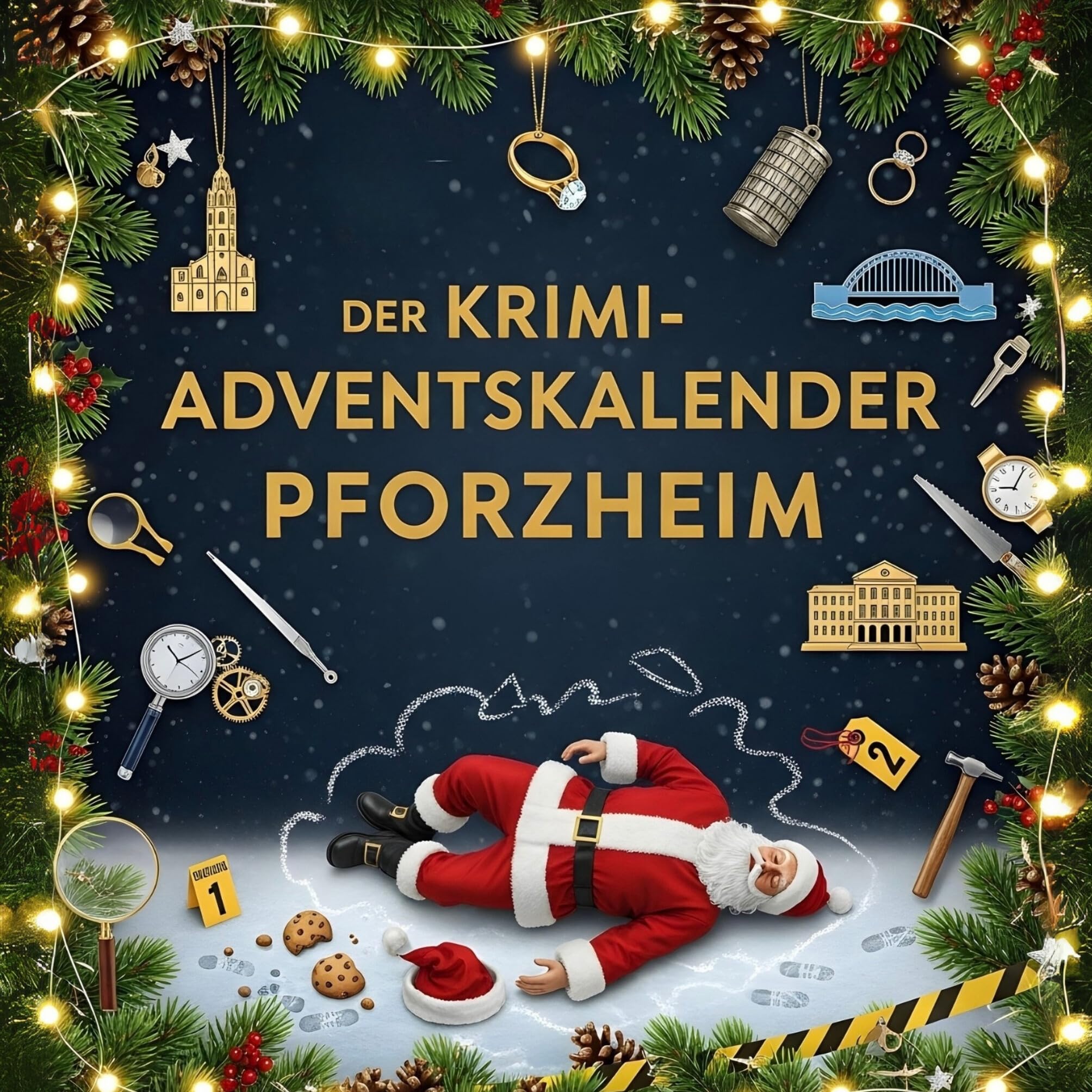 Der Krimi-Adventskalender Pforzheim Contemporary literature