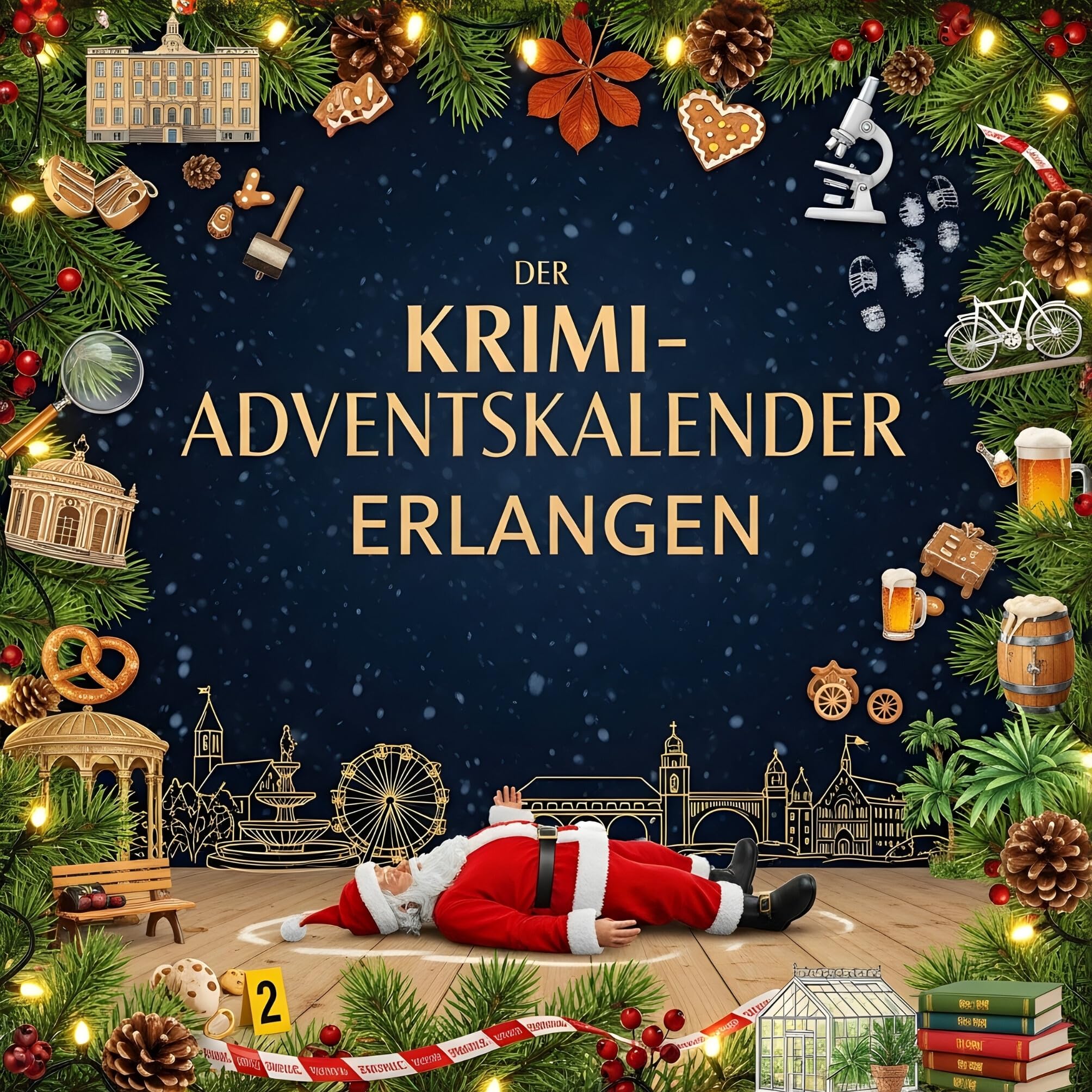 Der Krimi-Adventskalender Erlangen Contemporary literature