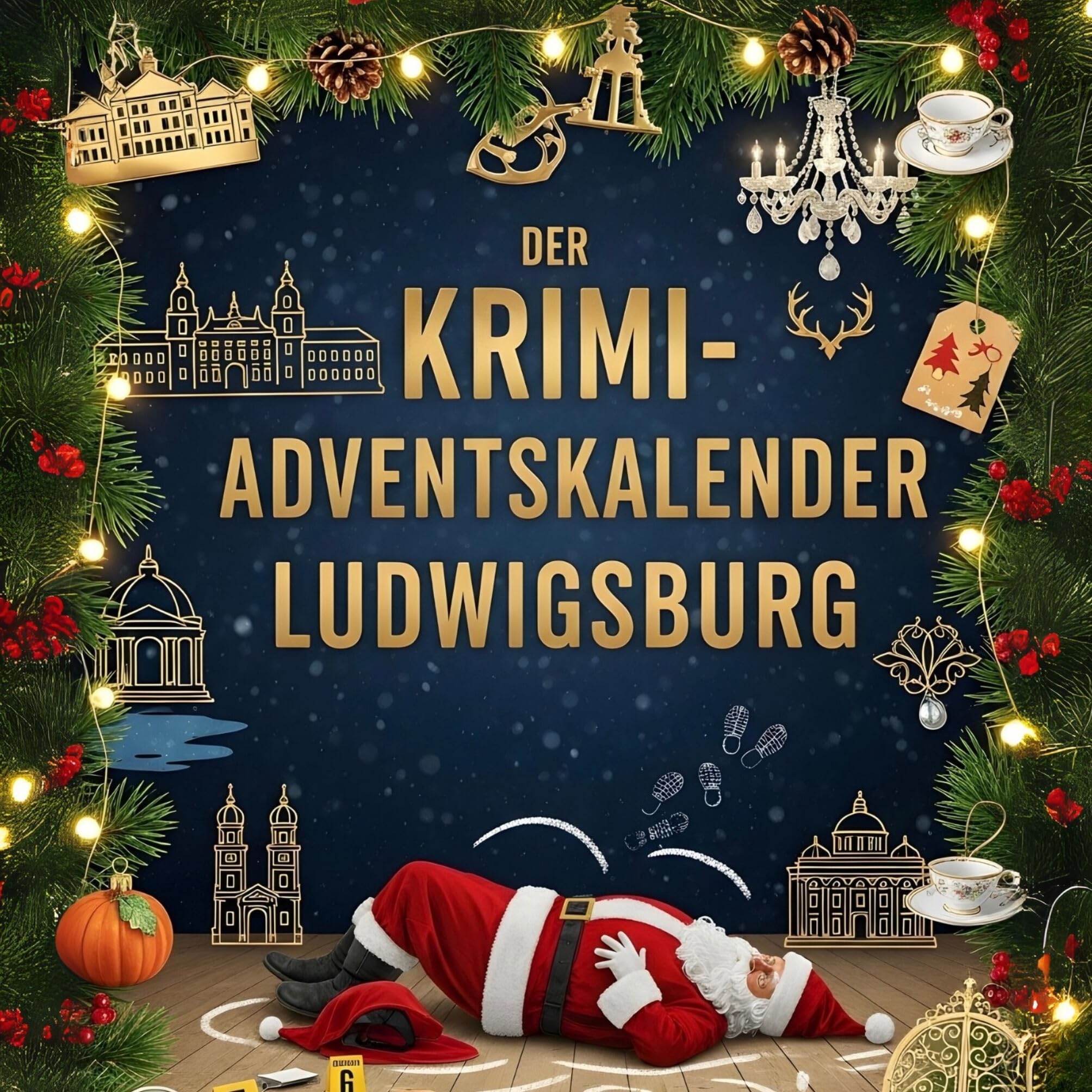 Der Krimi-Adventskalender Ludwigsburg Contemporary literature