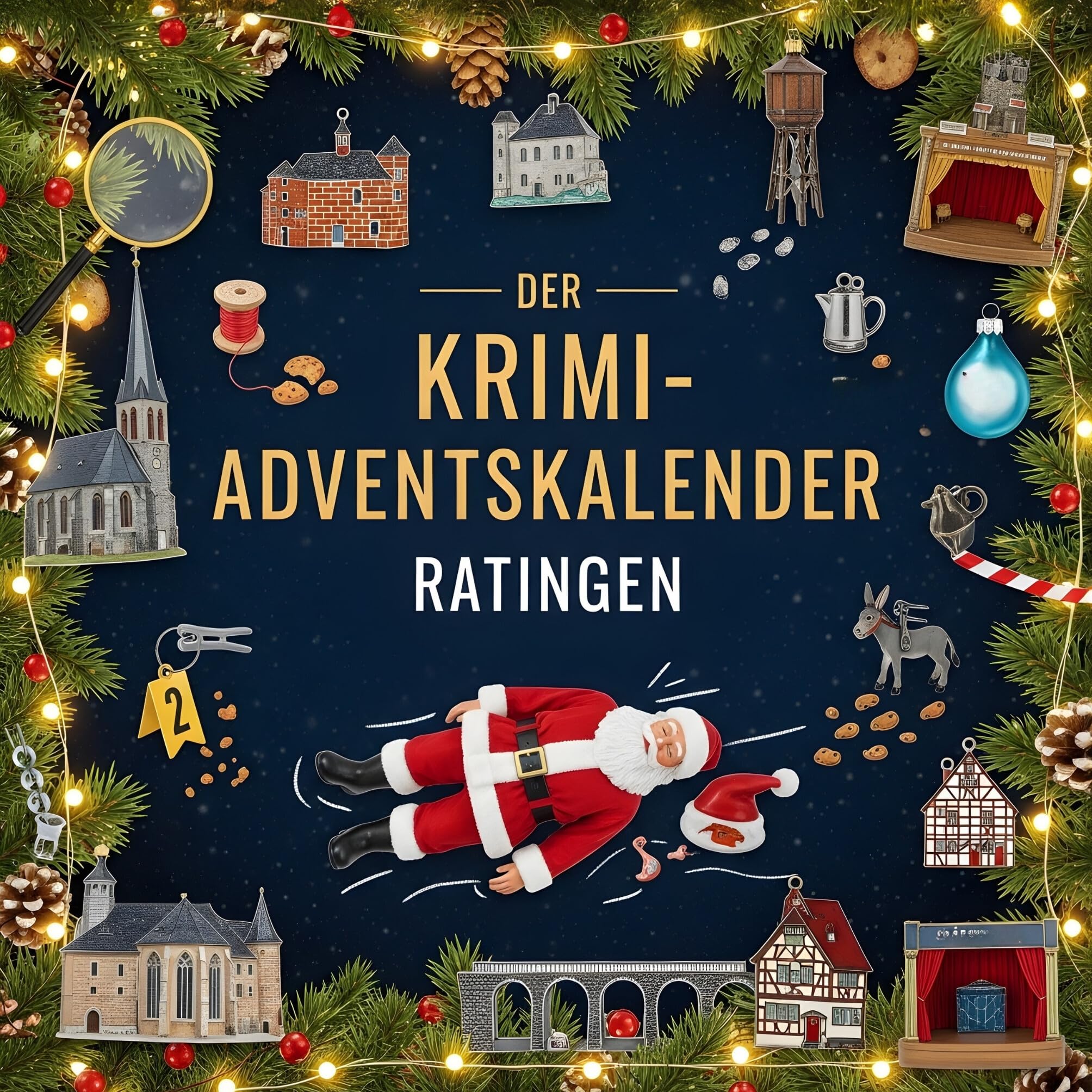 Der Krimi-Adventskalender Ratingen Contemporary literature